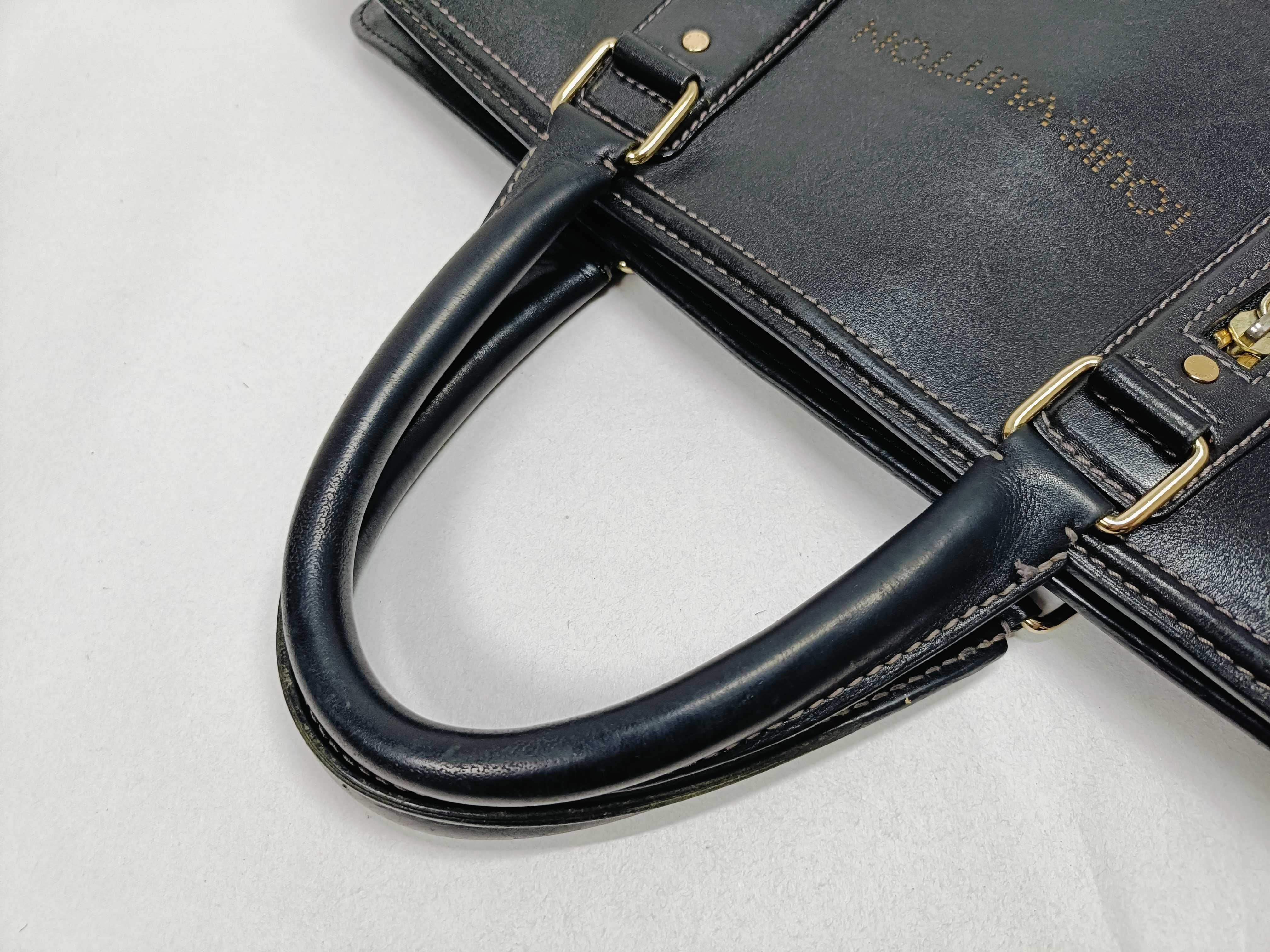 Limited Edition Louis Vuitton LV Cuir Vecchia Business Bag Noir M95694 — view 3