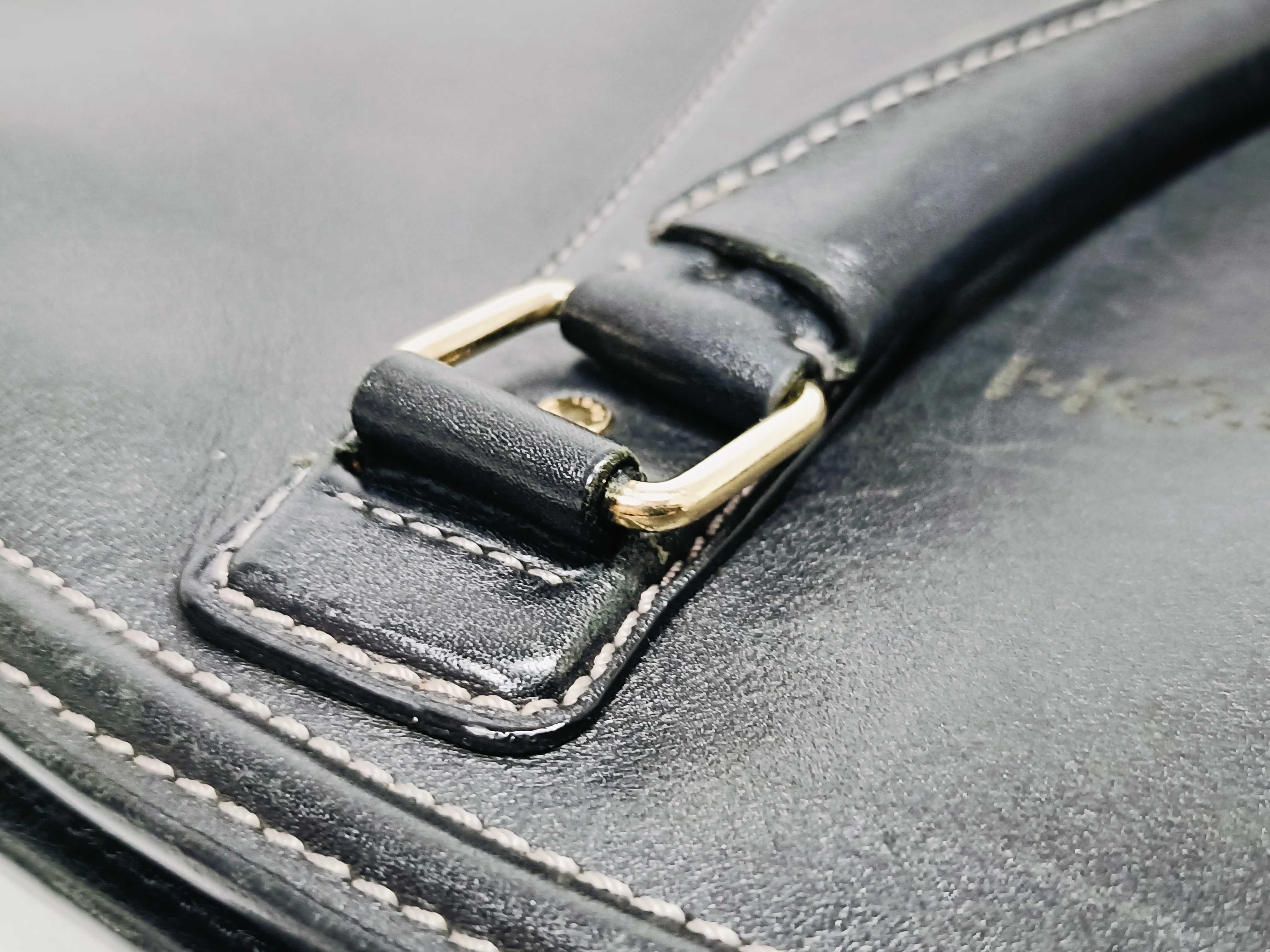 Limited Edition Louis Vuitton LV Cuir Vecchia Business Bag Noir M95694 — view 5
