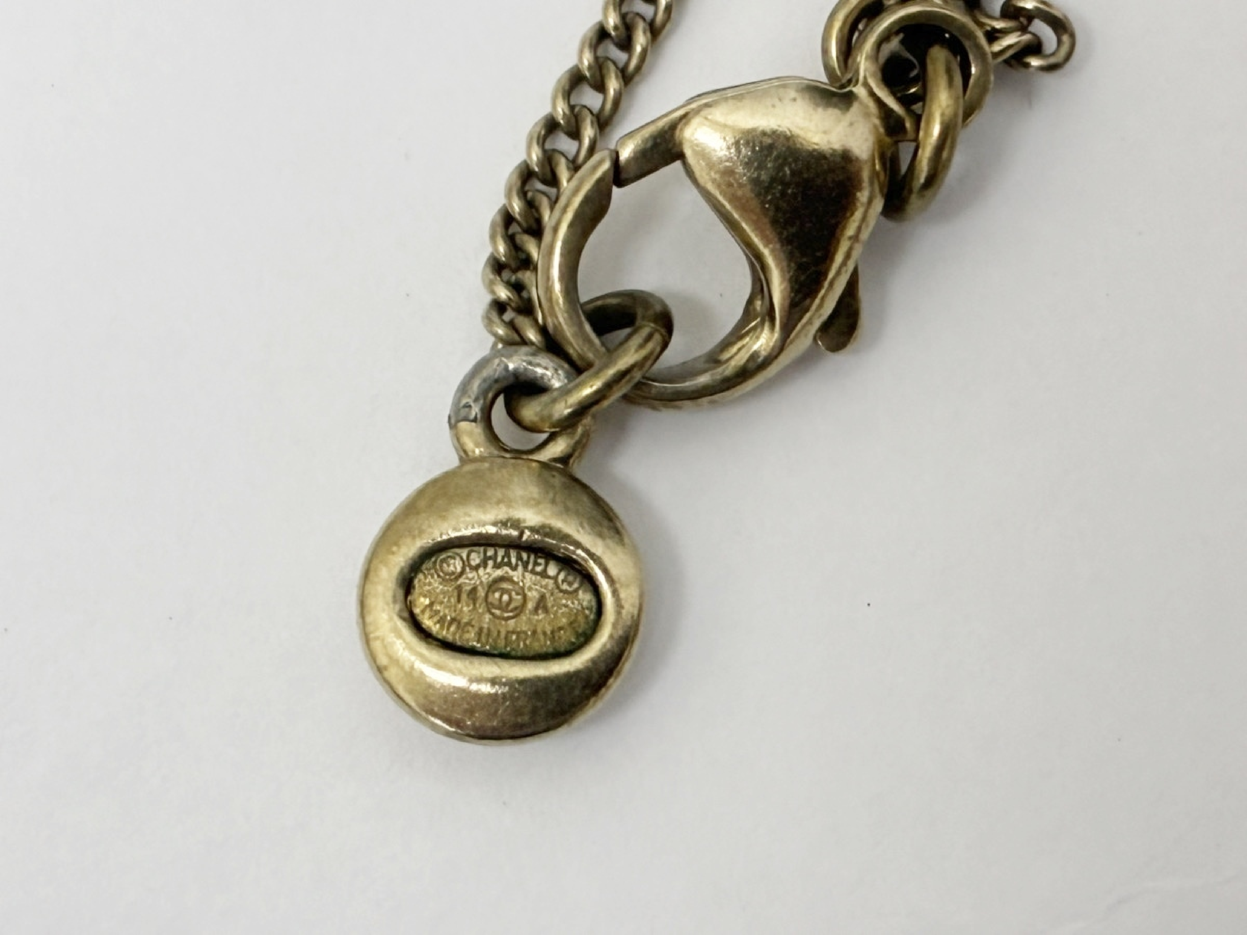 Coco Mark Rhinestone Necklace — view 6