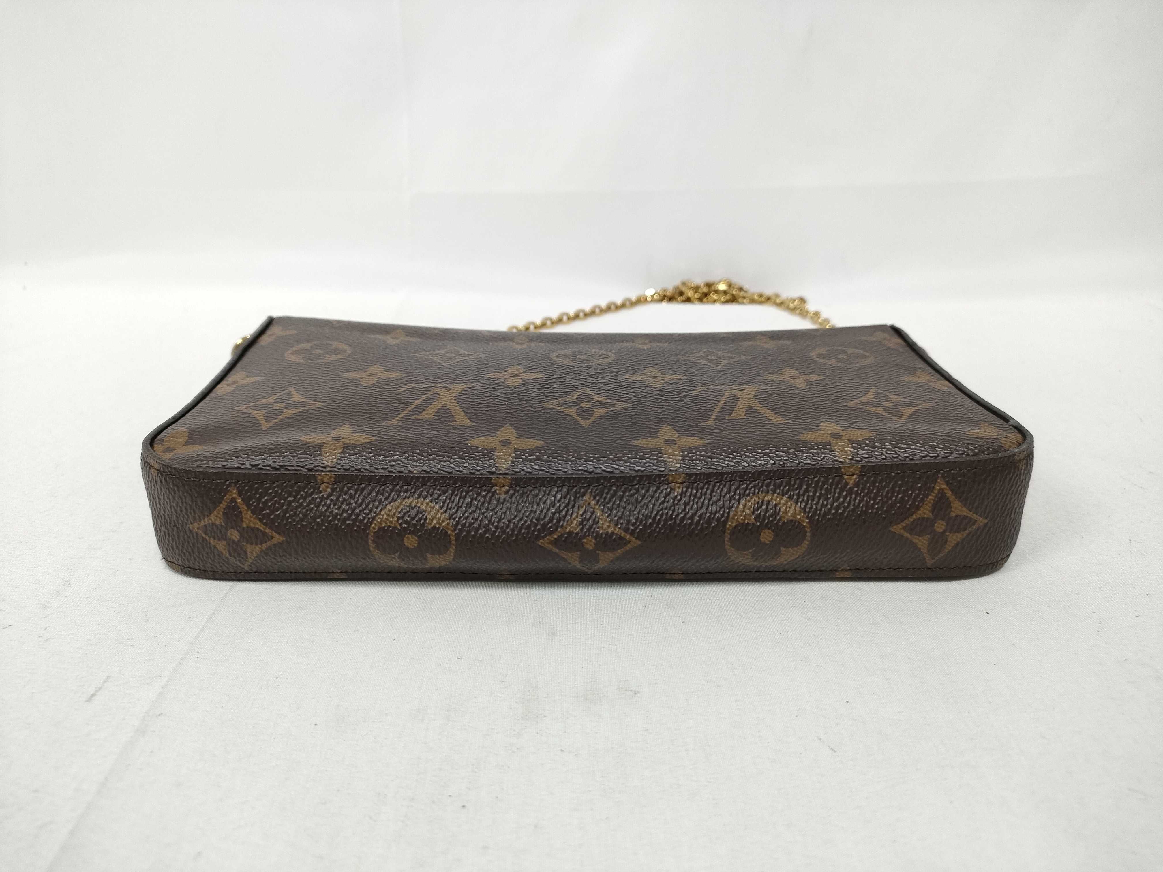 Monogram Pochette Felicie Shoulder Bag — view 3