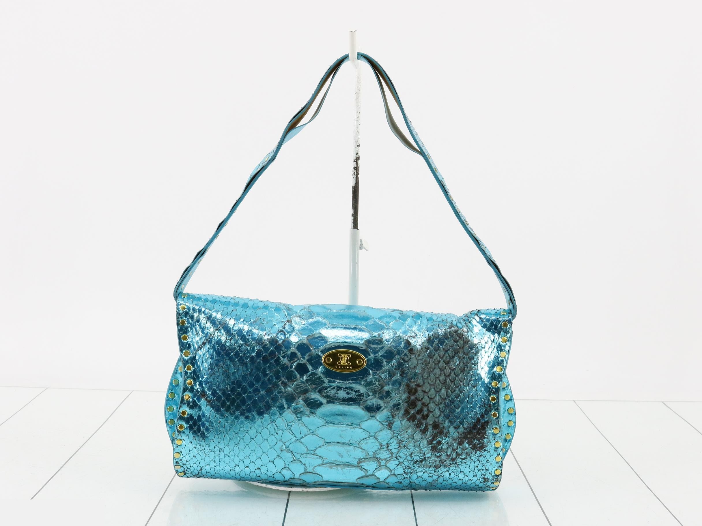 Studded Python Bag — view 2