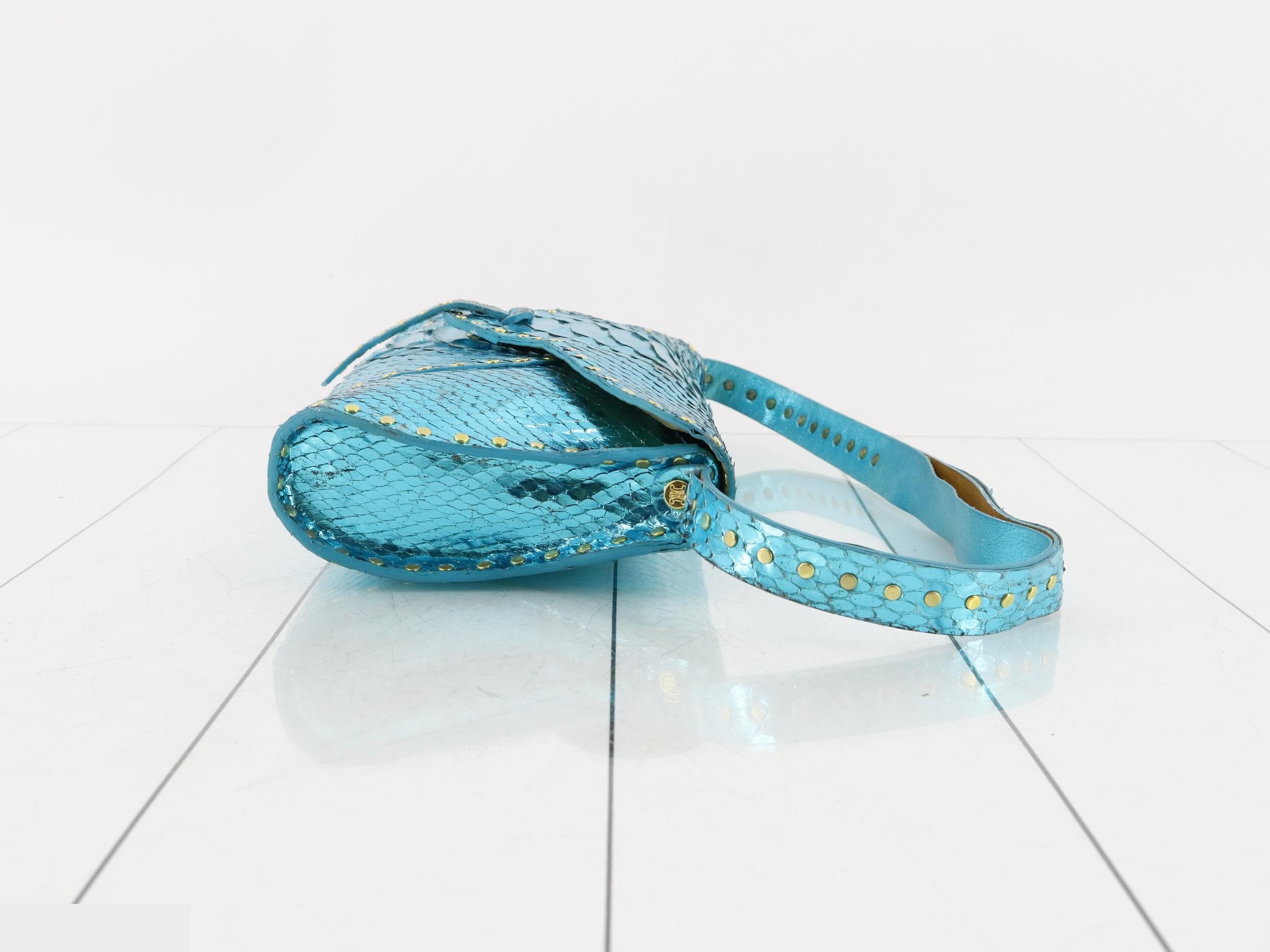 Studded Python Bag — view 3