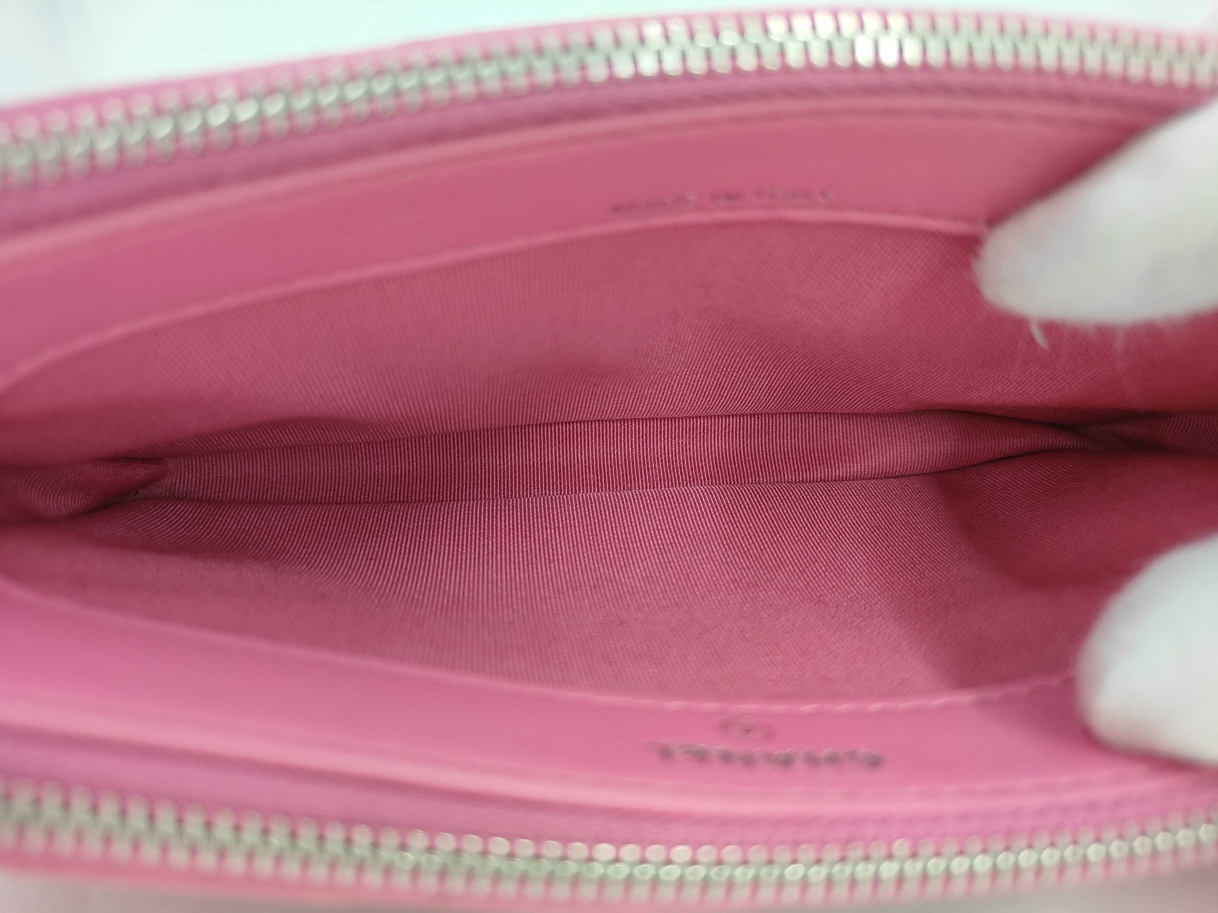 Cosmetic Case, Neon Pink Shoulder Bag — view 6