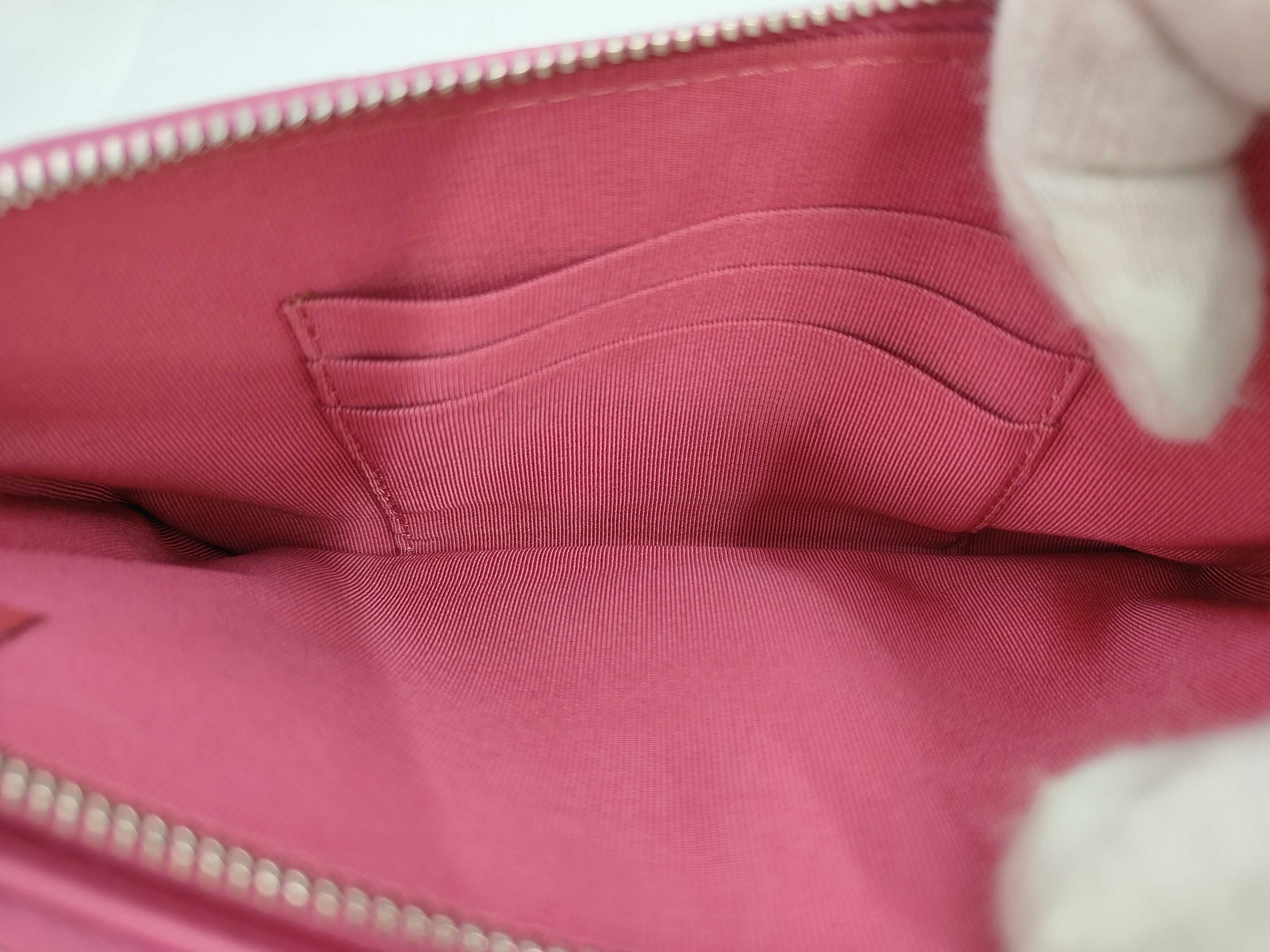 Cosmetic Case, Neon Pink Shoulder Bag — view 8