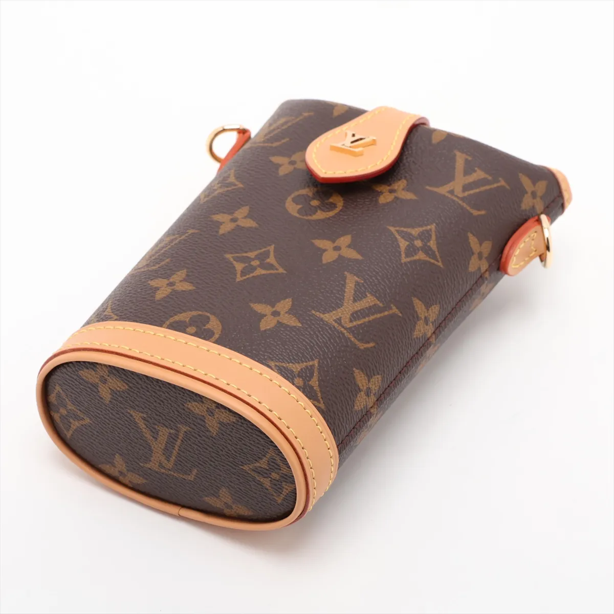 Monogram Fold Me Pouch M80874 Brown (RFID detected) — view 3