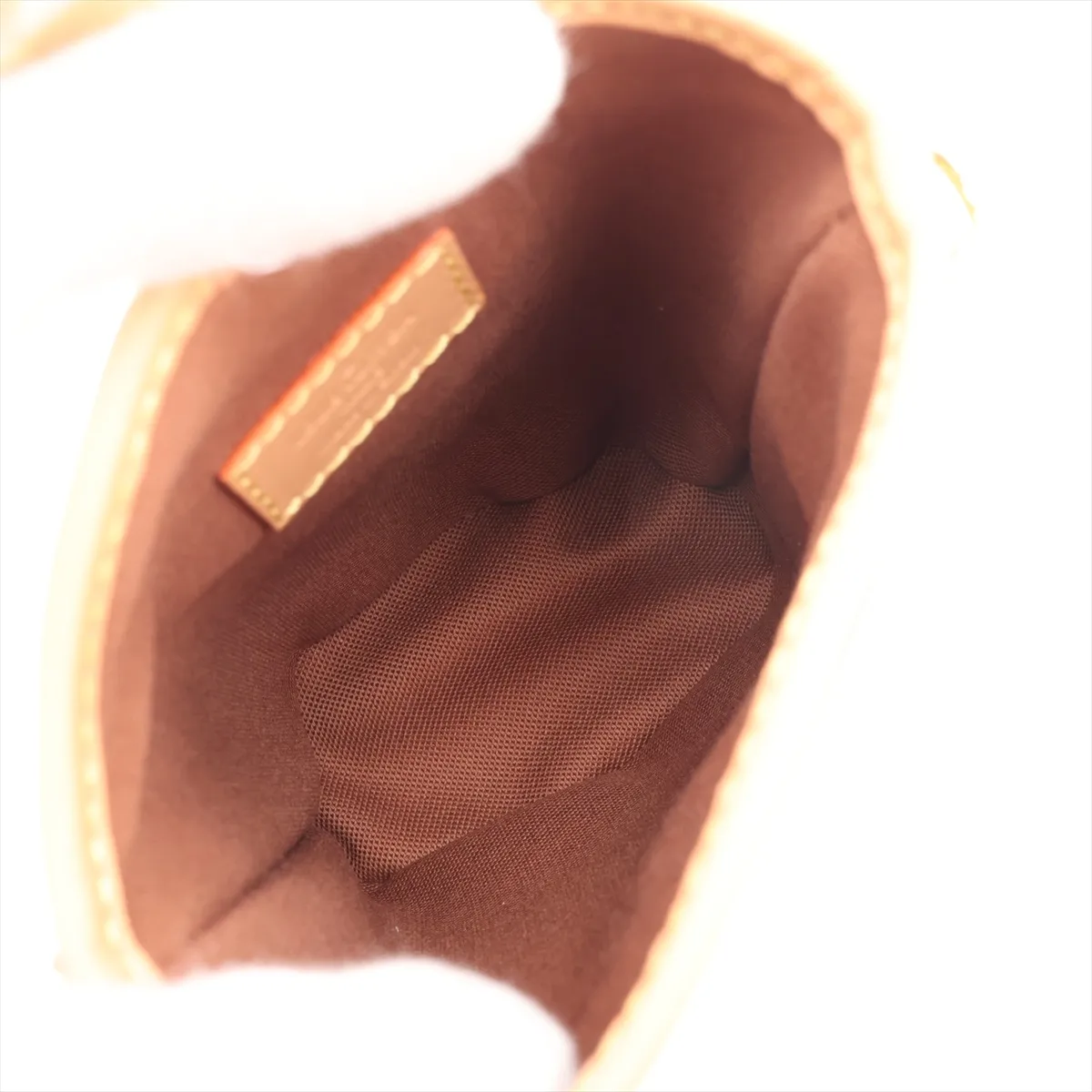 Monogram Fold Me Pouch M80874 Brown (RFID detected) — view 6