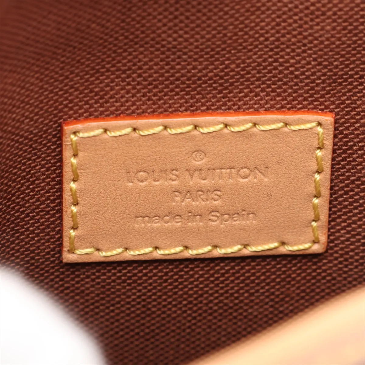 Monogram Fold Me Pouch M80874 Brown (RFID detected) — view 7