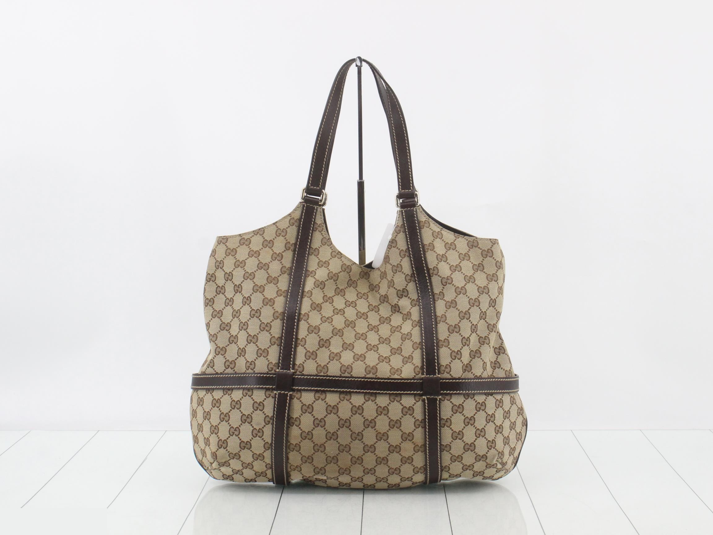GG Canvas Interlocking Shoulder Bag — view 2