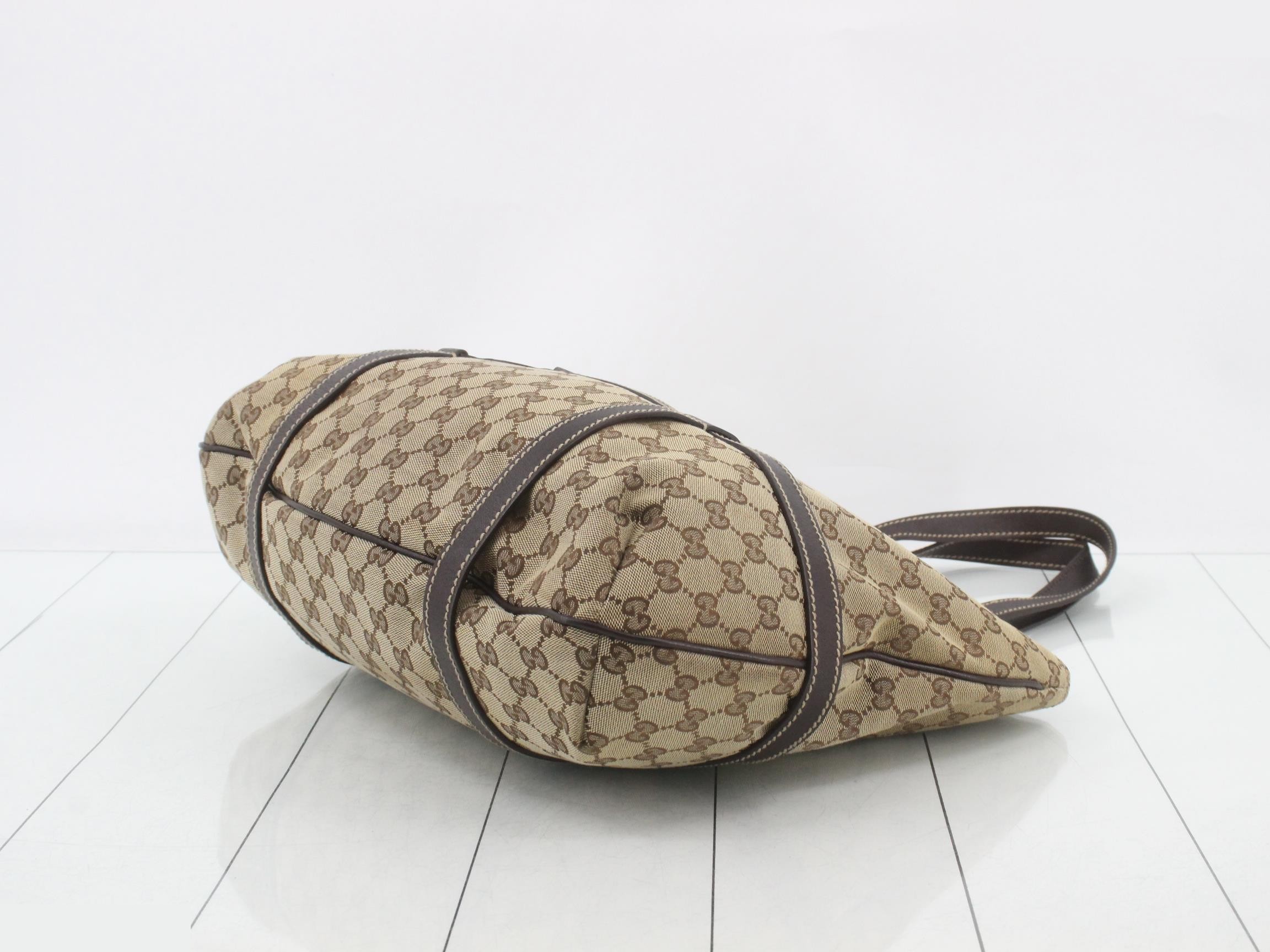 GG Canvas Interlocking Shoulder Bag — view 6