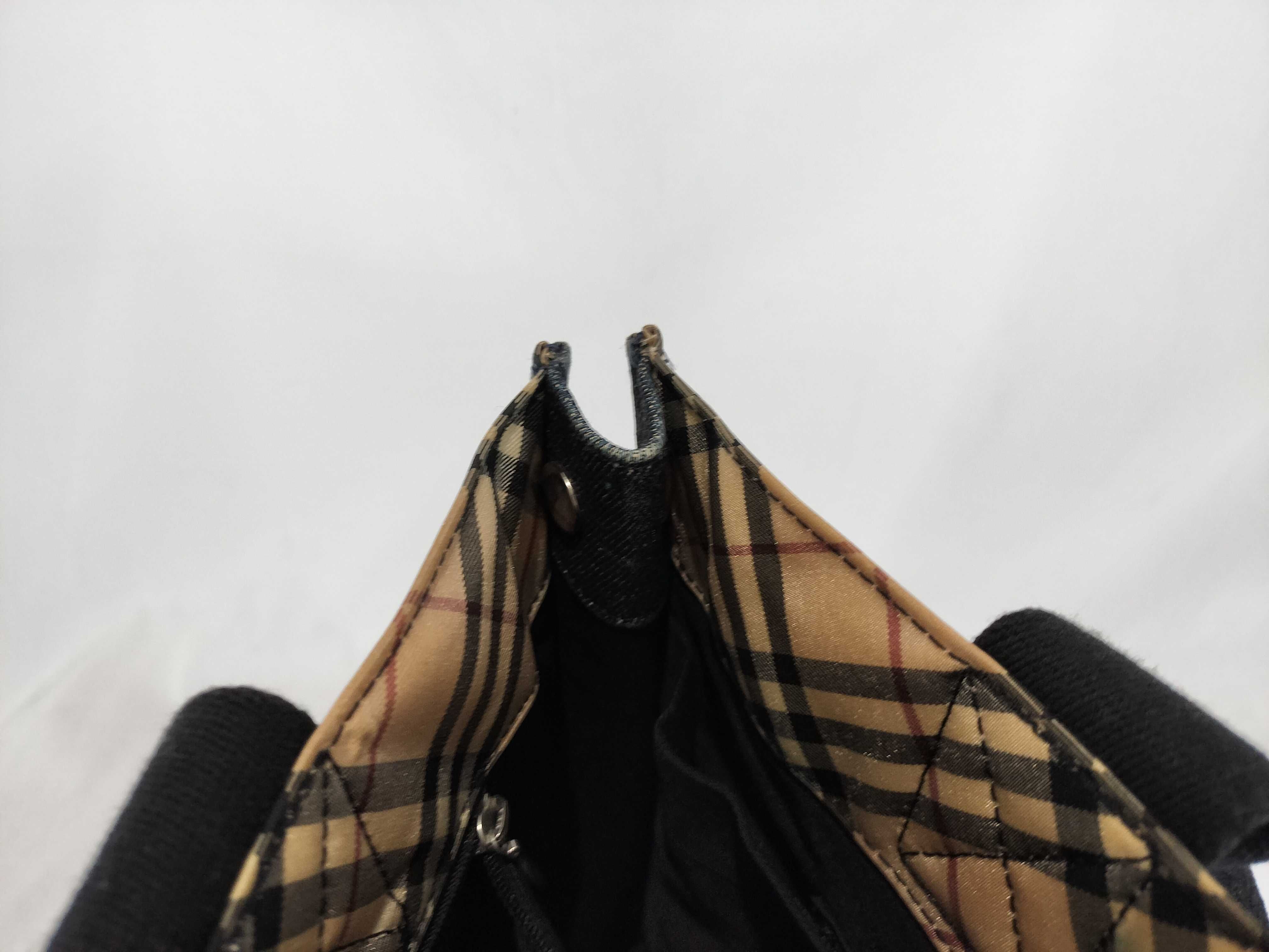 Nova Check Denim Two-Tone Design Handbag — view 11