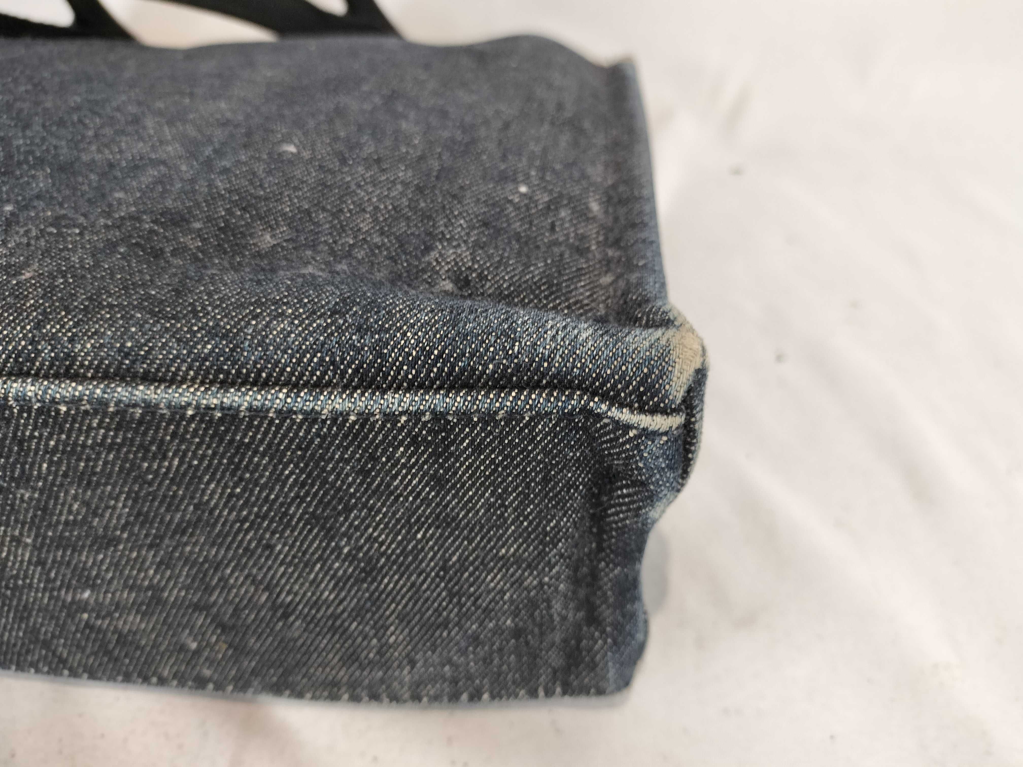 Nova Check Denim Two-Tone Design Handbag — view 6