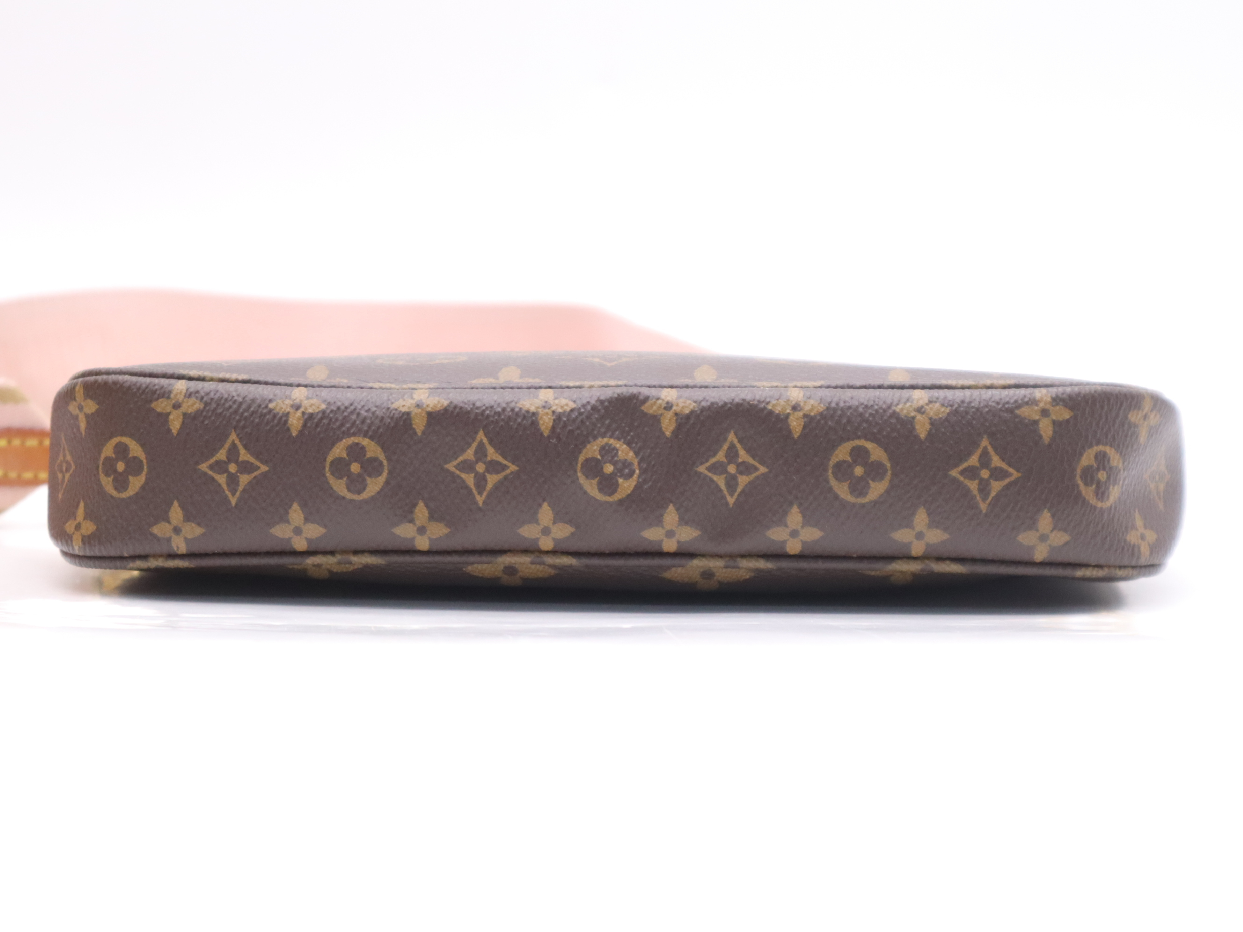 M44840 Monogram Multi Pochette Accessoires Rose Clair Shoulder Bag with Shoulder Strap, Pouch, Dust Bag, and Box — view 4