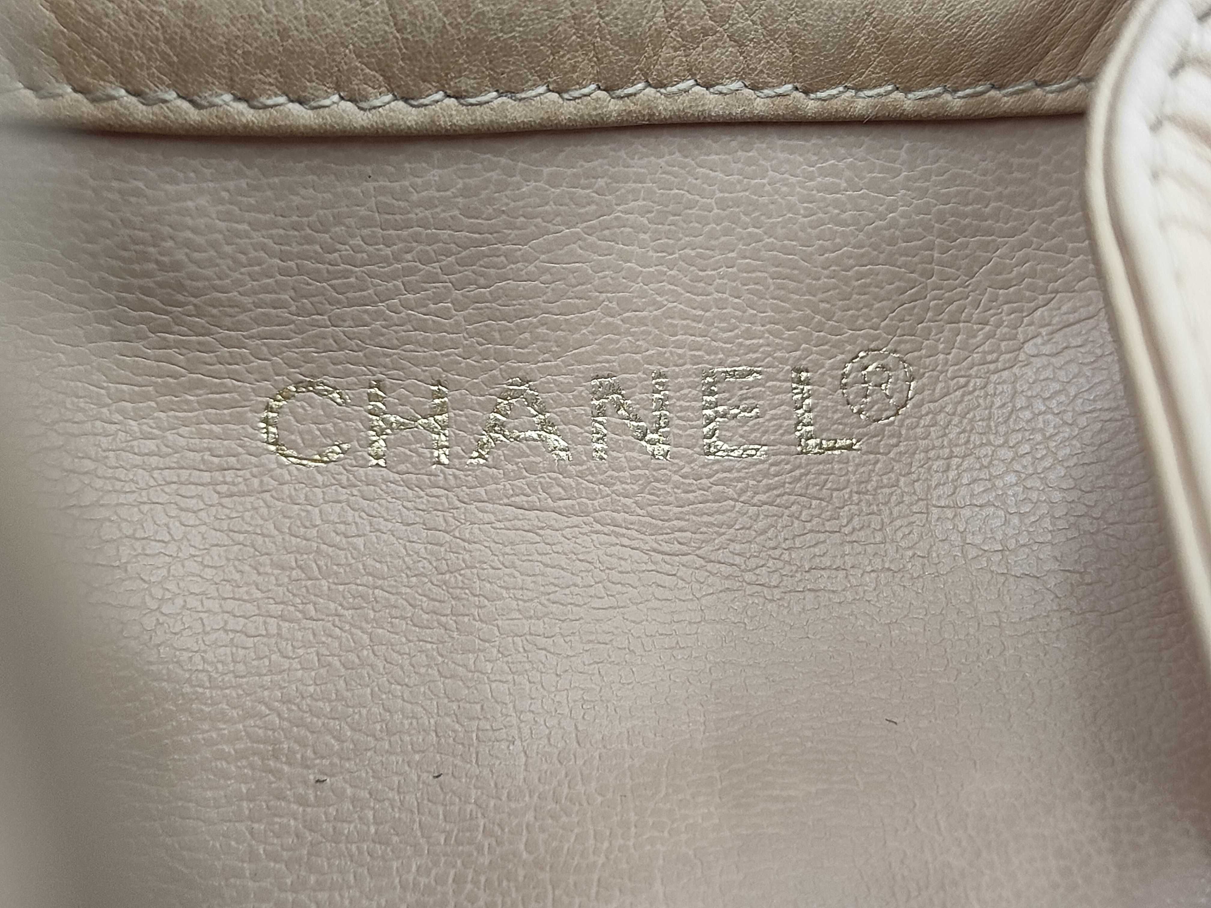 Chain Shoulder Bag, Lambskin, Beige, Gold Hardware, 2547093 (Shoulder Bag) — view 11