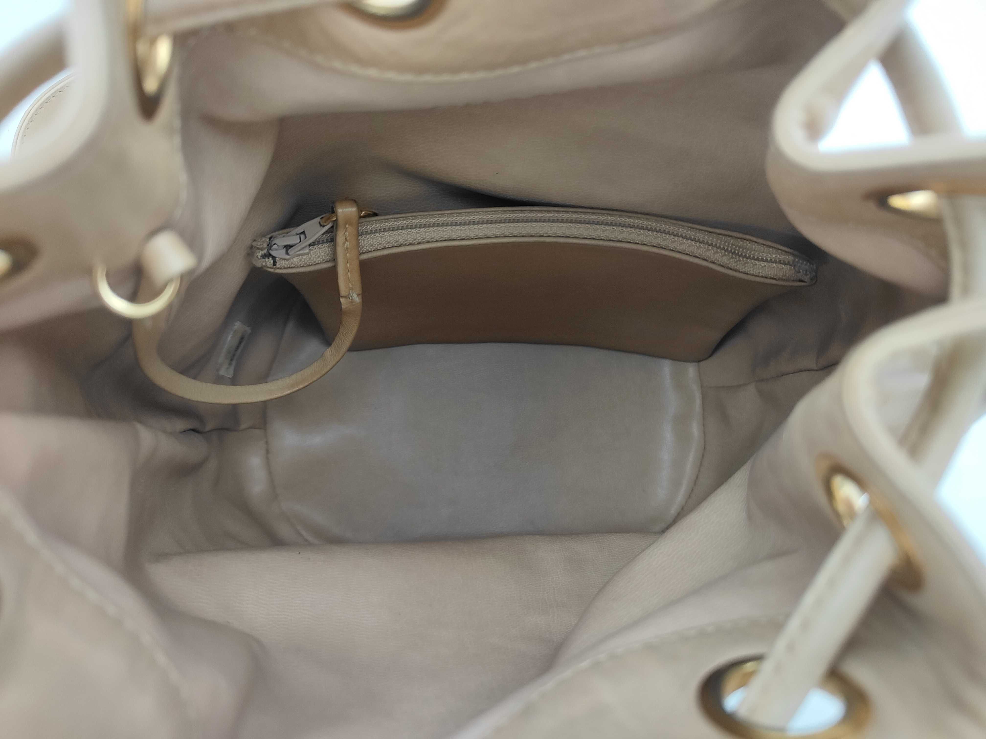 Chain Shoulder Bag, Lambskin, Beige, Gold Hardware, 2547093 (Shoulder Bag) — view 8