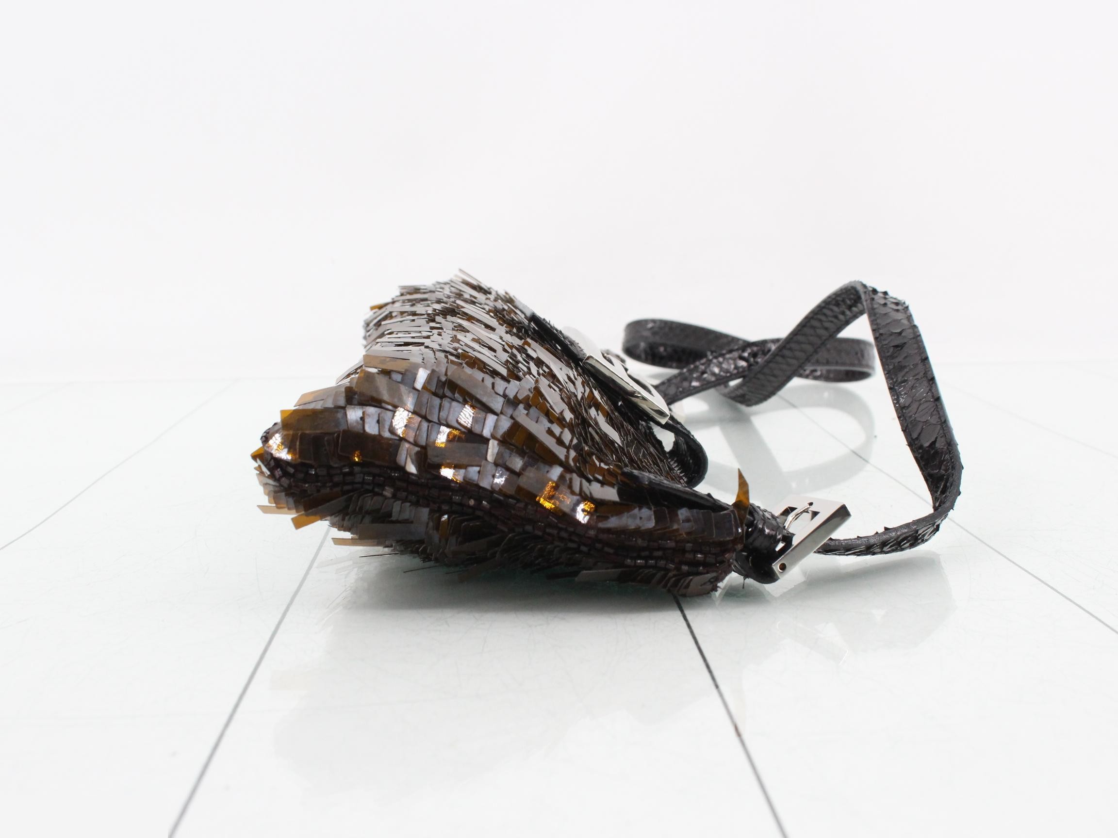 Mamma Sequin Python Bag — view 3