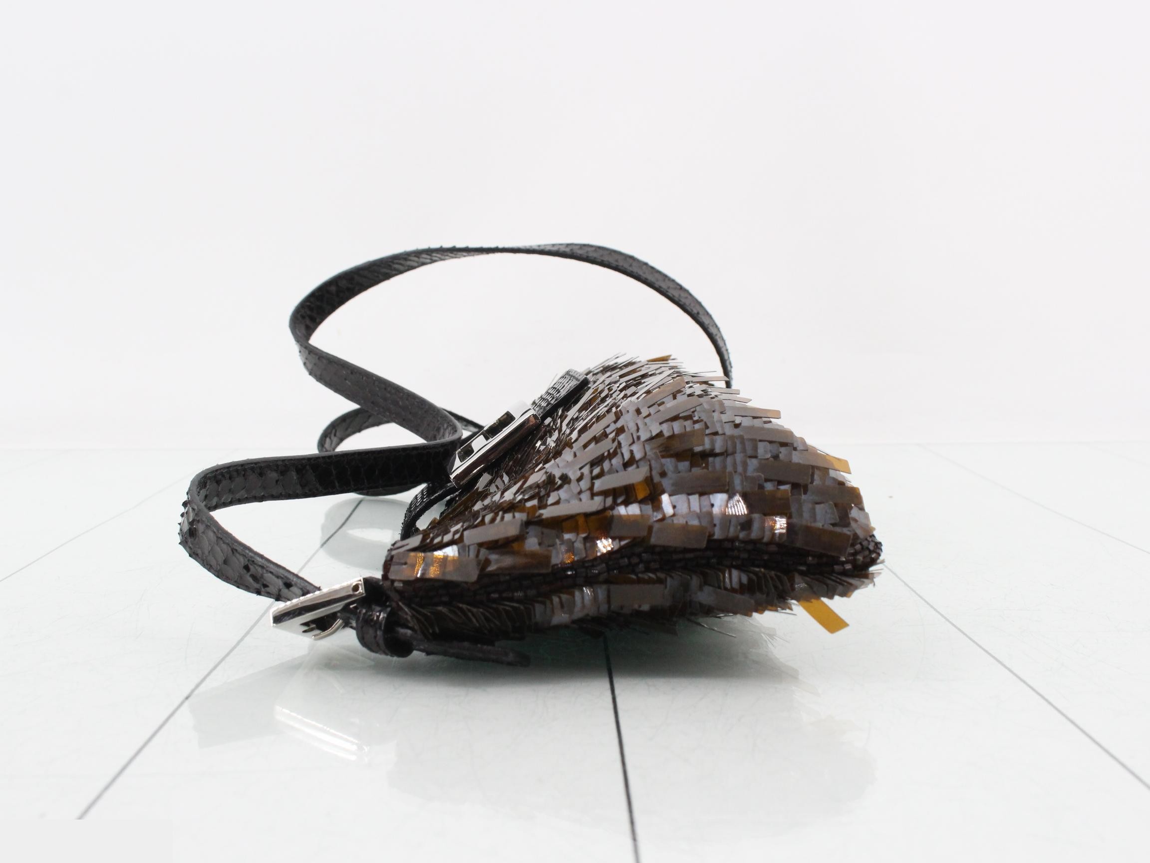 Mamma Sequin Python Bag — view 4
