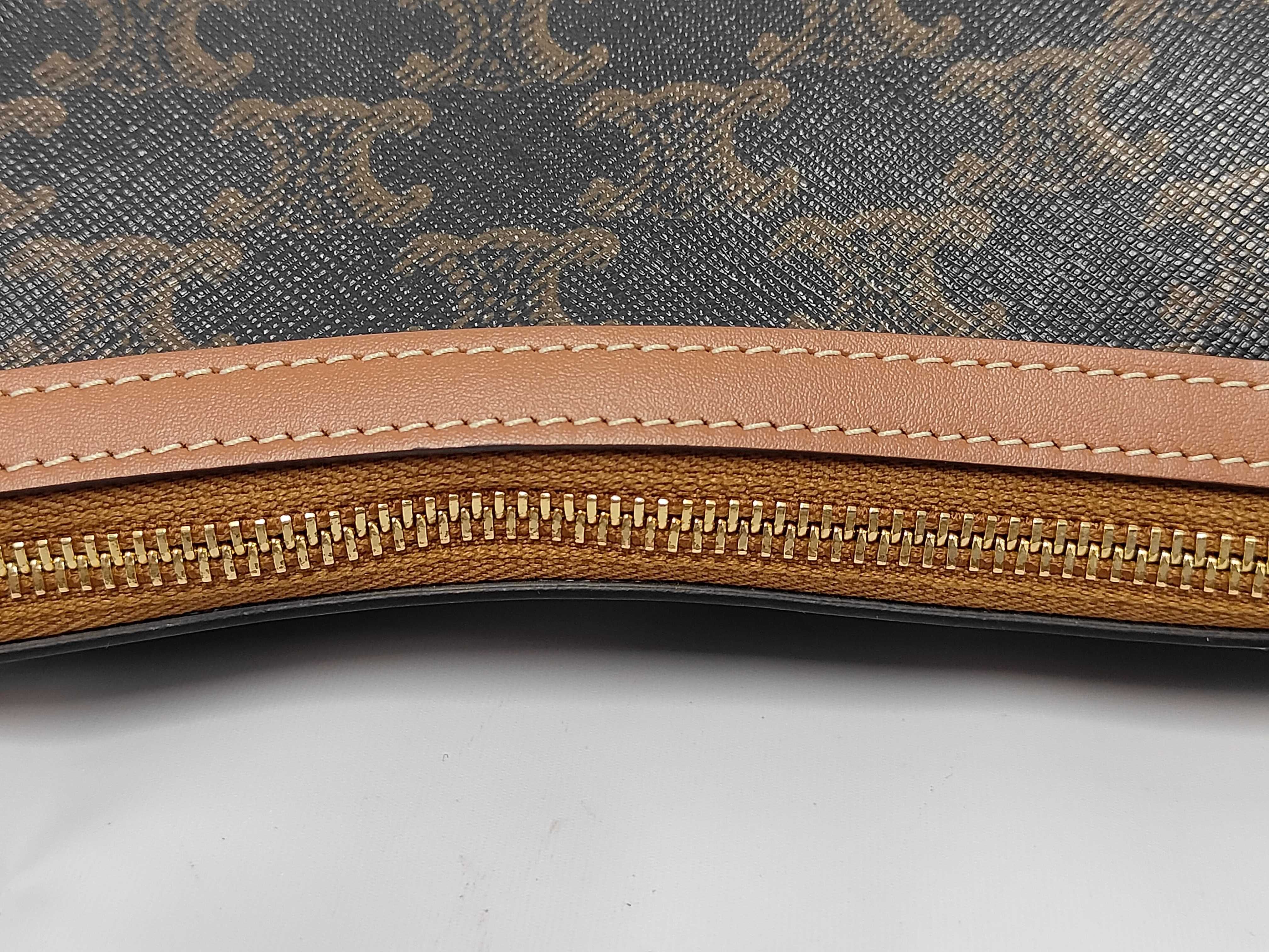 Eloise Cuir Triomphe PVC Tan Shoulder Bag — view 8