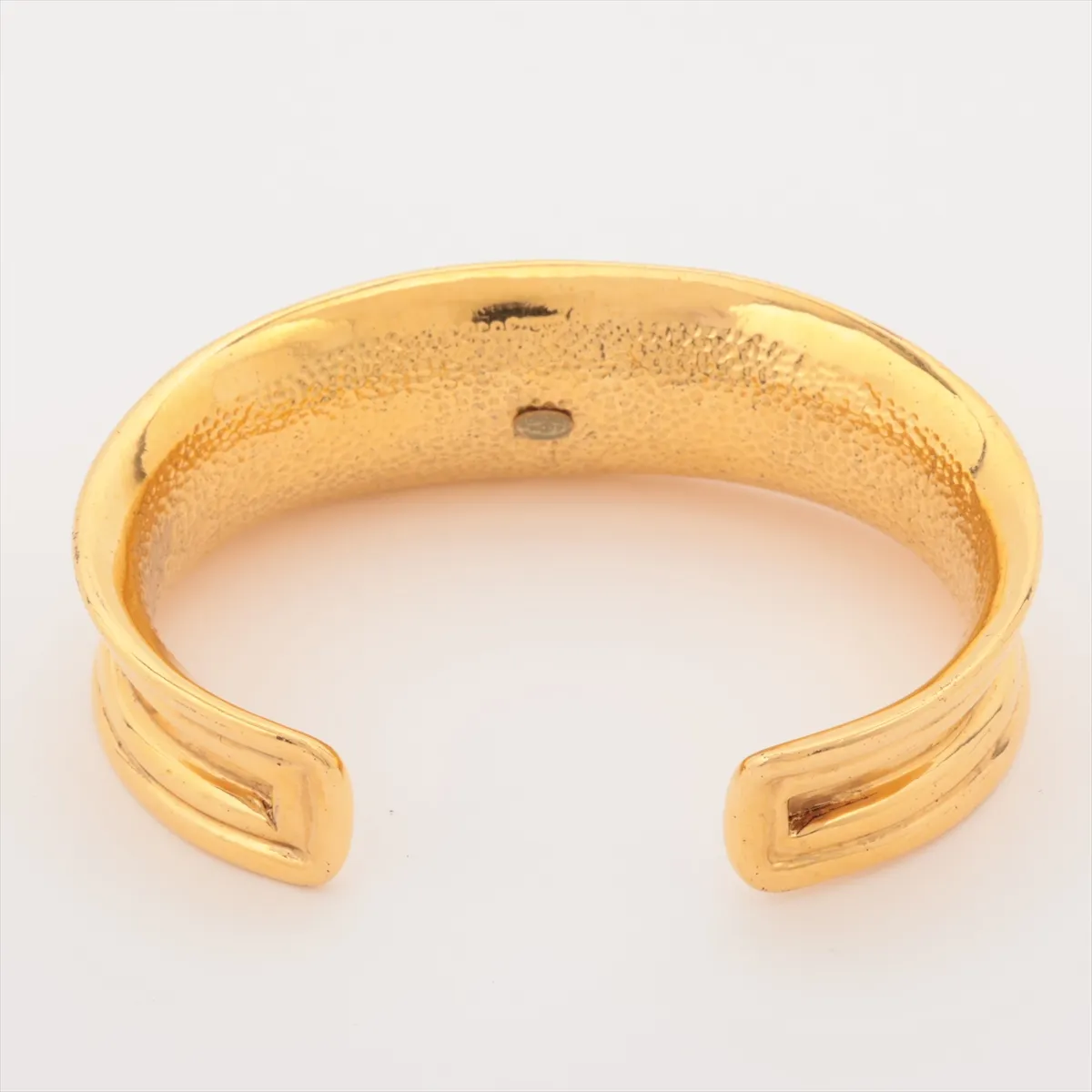 logo 96P bangle, GP gold. Shows signs of wear, — view 2