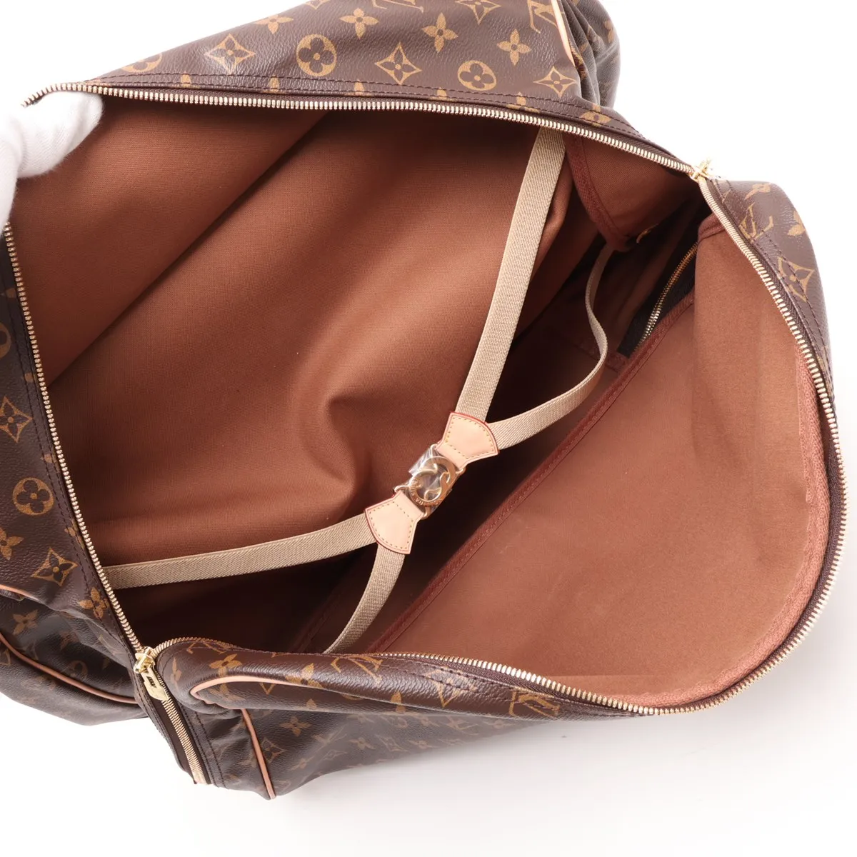 Monogram Sac Chasse M41140, serial number unknown, brown. — view 8