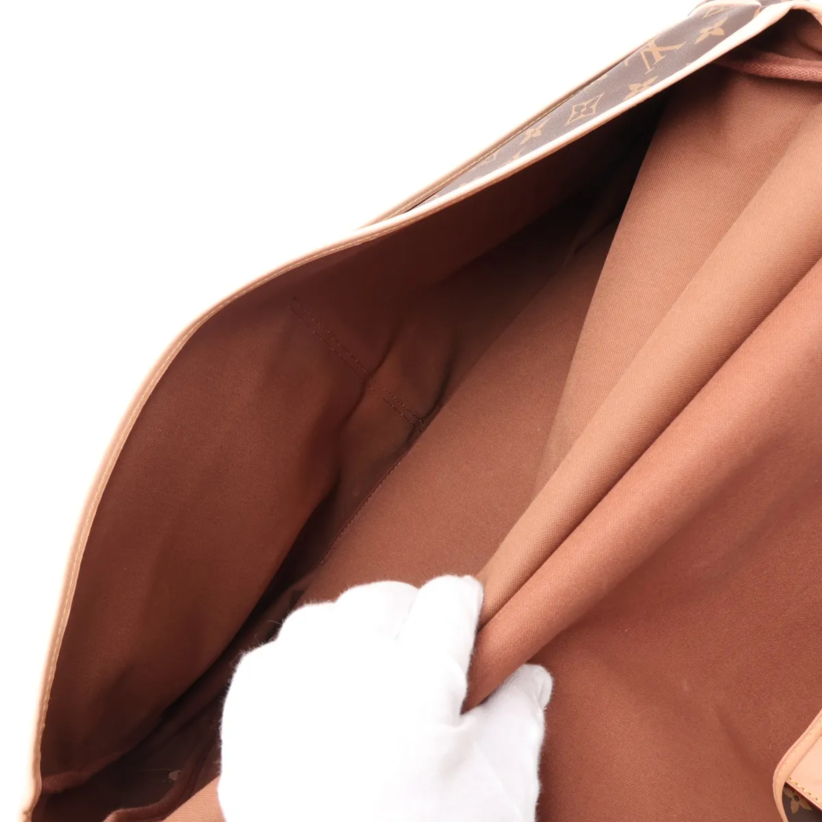 Monogram Sac Chasse M41140, serial number unknown, brown. — view 10