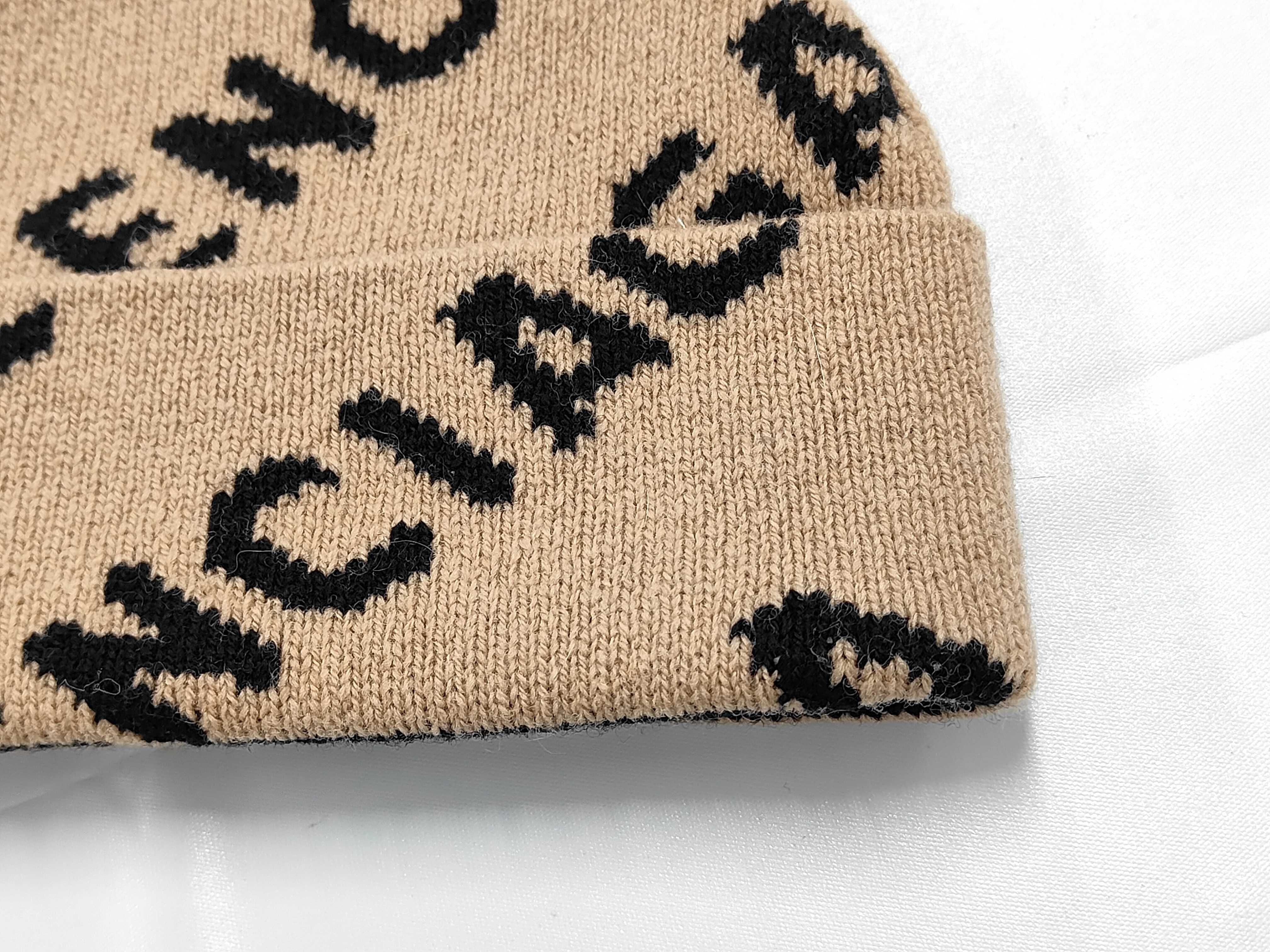 logo knit hat and other accessories — view 5