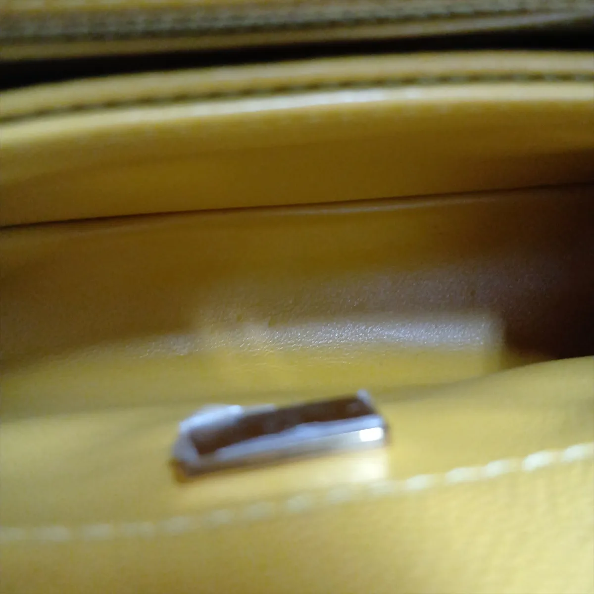 Coco Handle 19 XXS Caviar Skin 2-Way Handbag, Yellow, Gold Hardware, HX0X6UPE, Random Plate, AS2215 — view 12