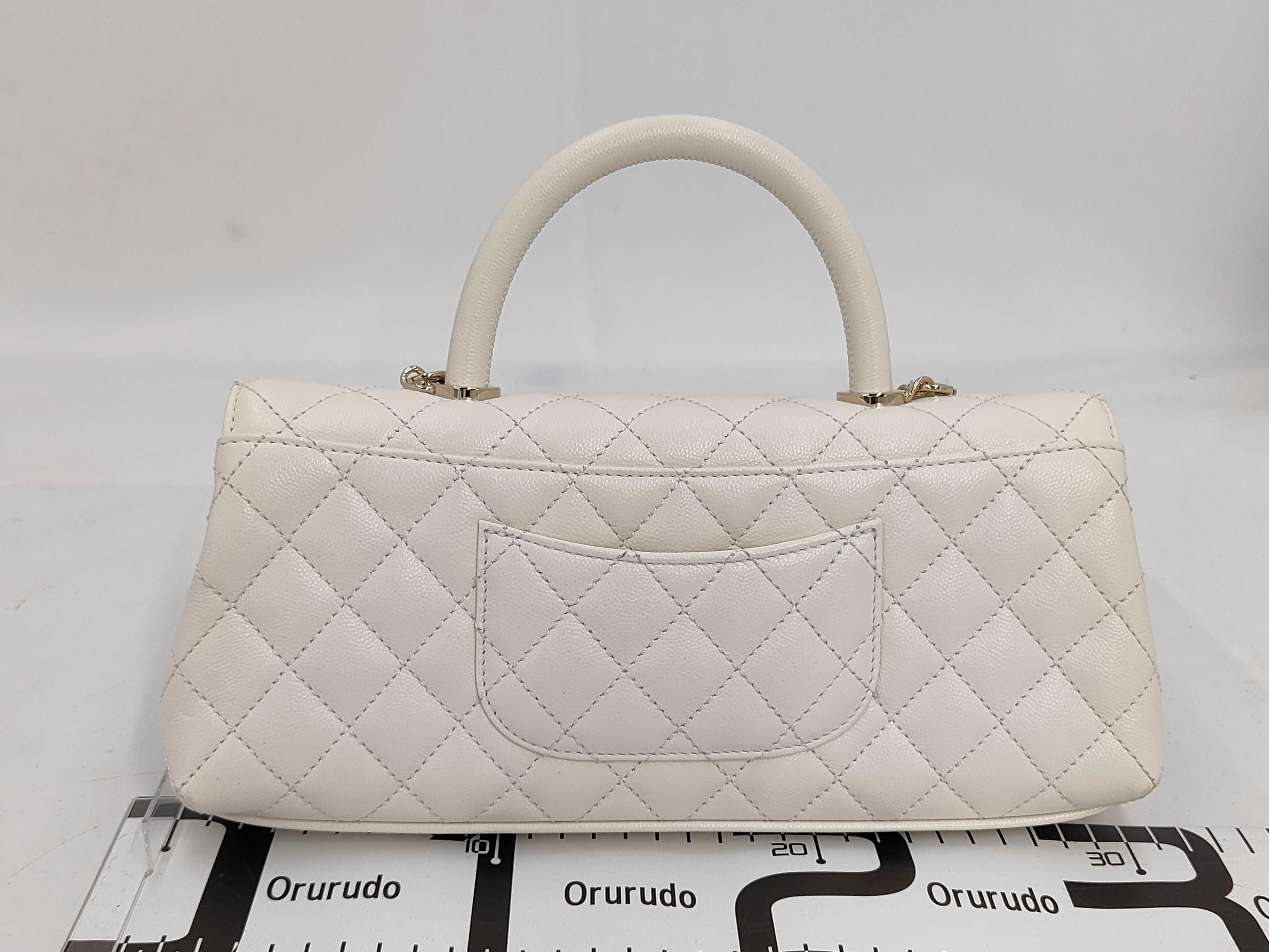 Coco Handle Caviar Skin Handbag — view 2