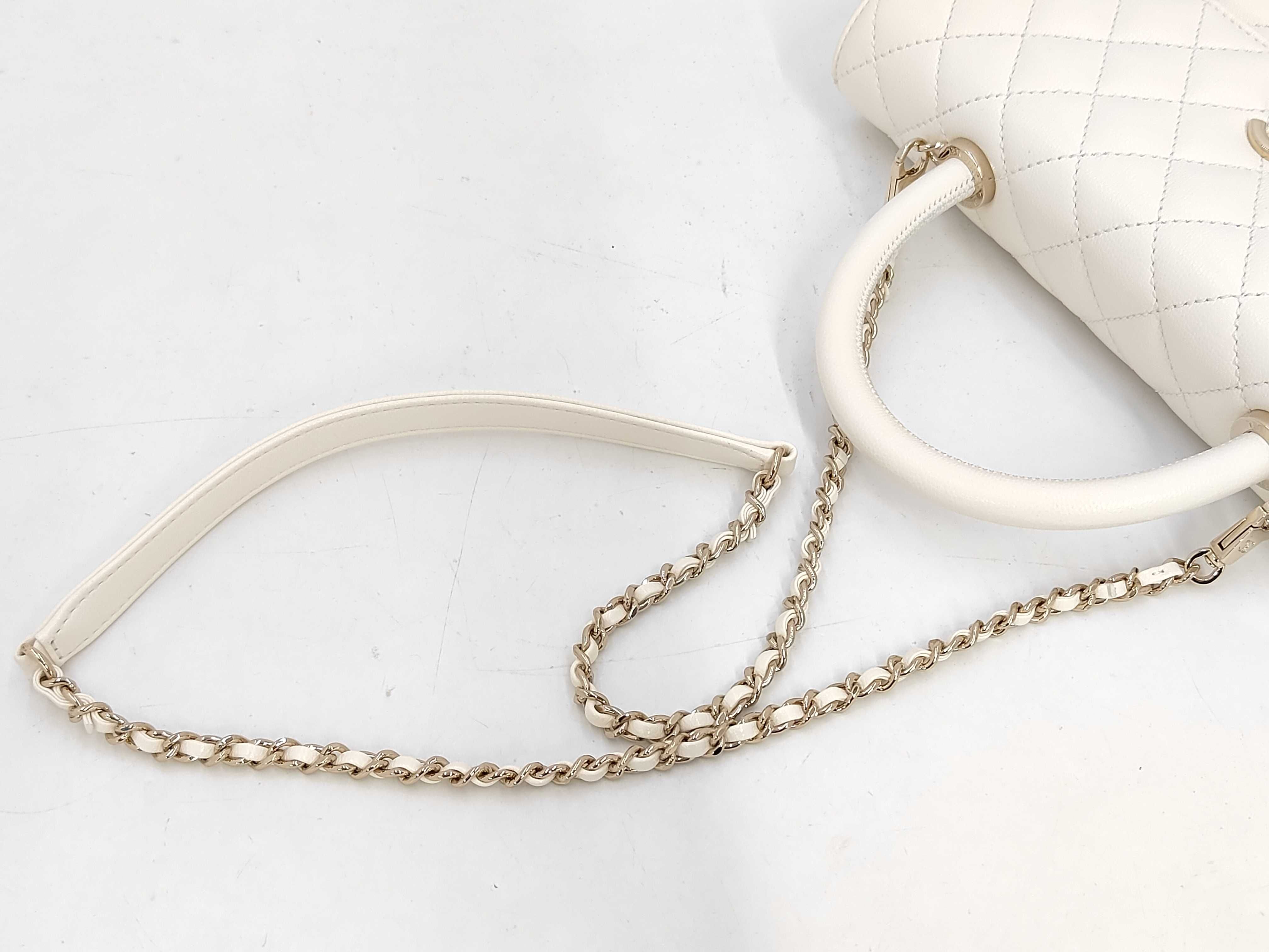 Coco Handle Caviar Skin Handbag — view 5