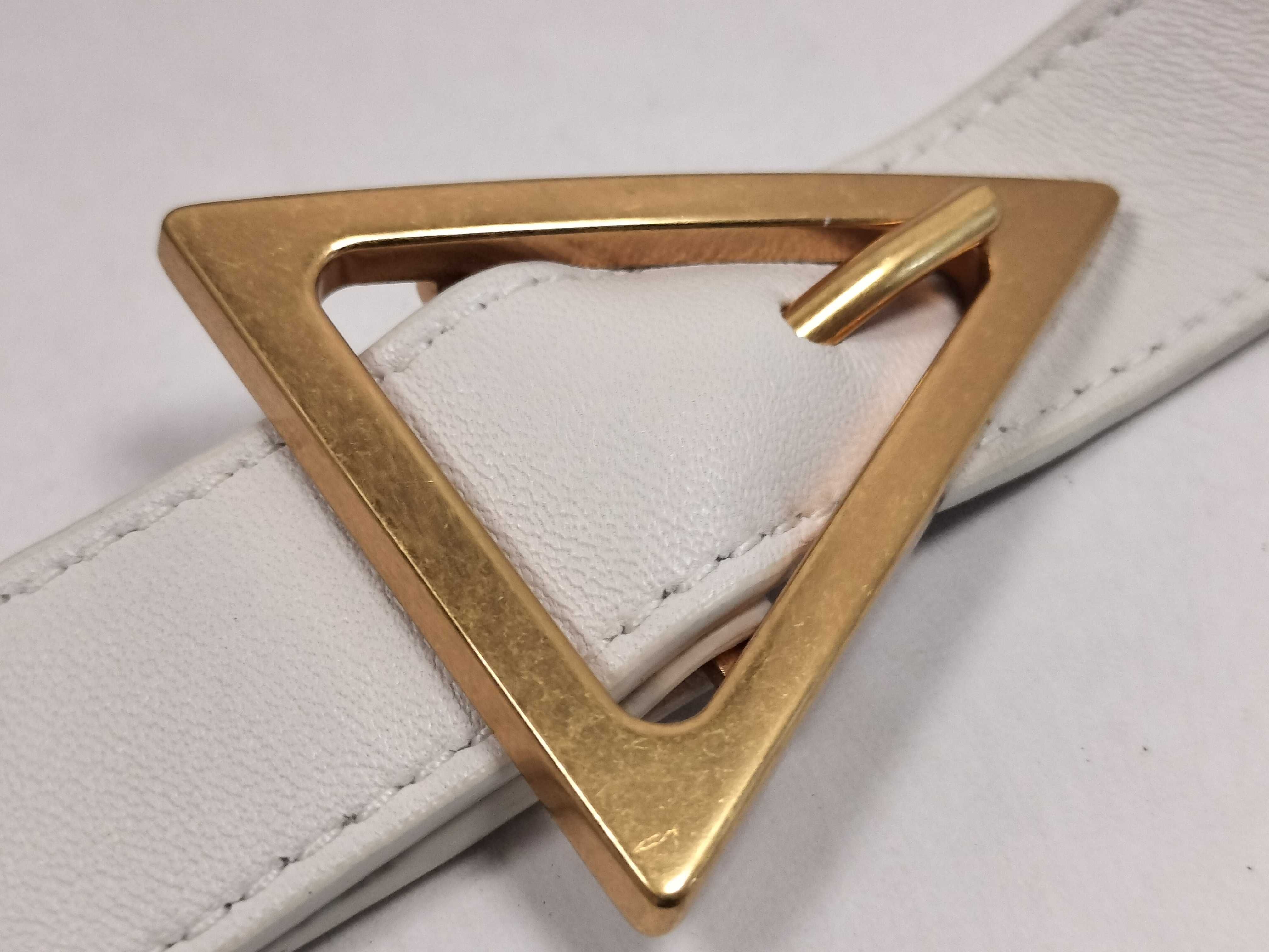 White Lambskin Cassette Shoulder Bag — view 15