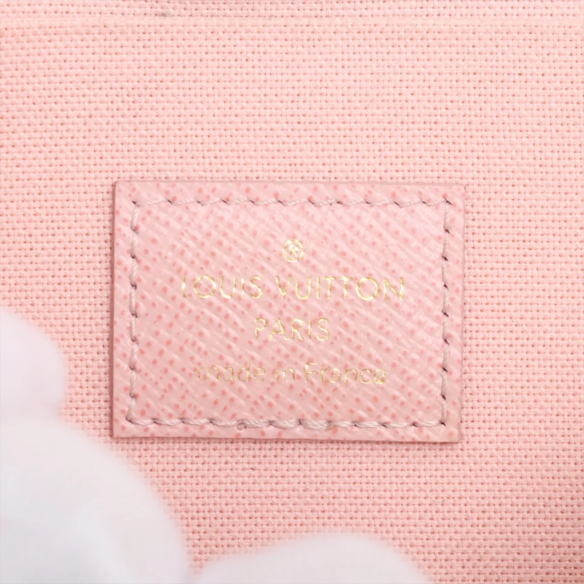 Monogram x Leather Pochette Felice M62415 TJ0167 Brown x Pink — view 9