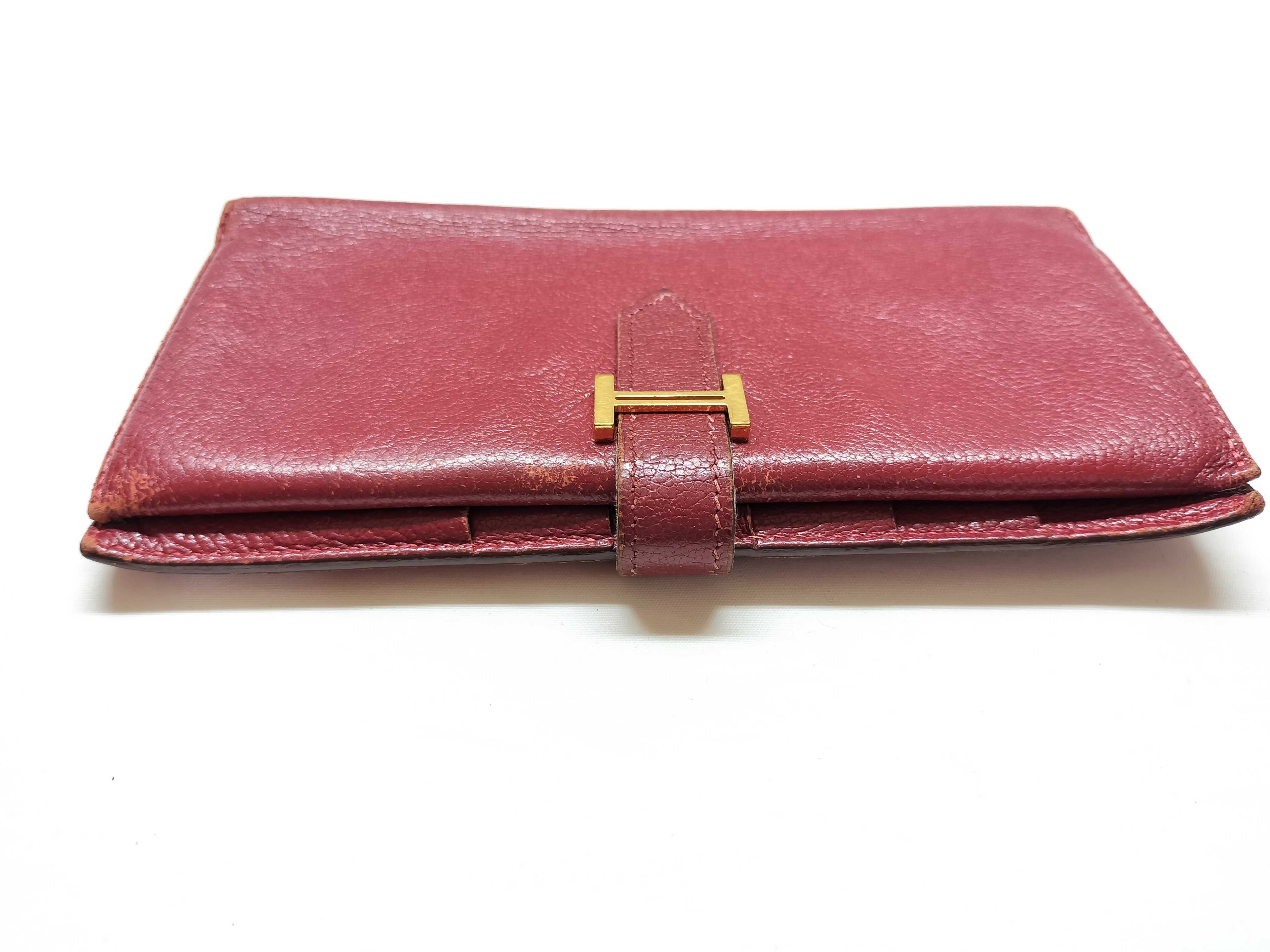 Bearn Soufflé Red Long Wallet — view 7