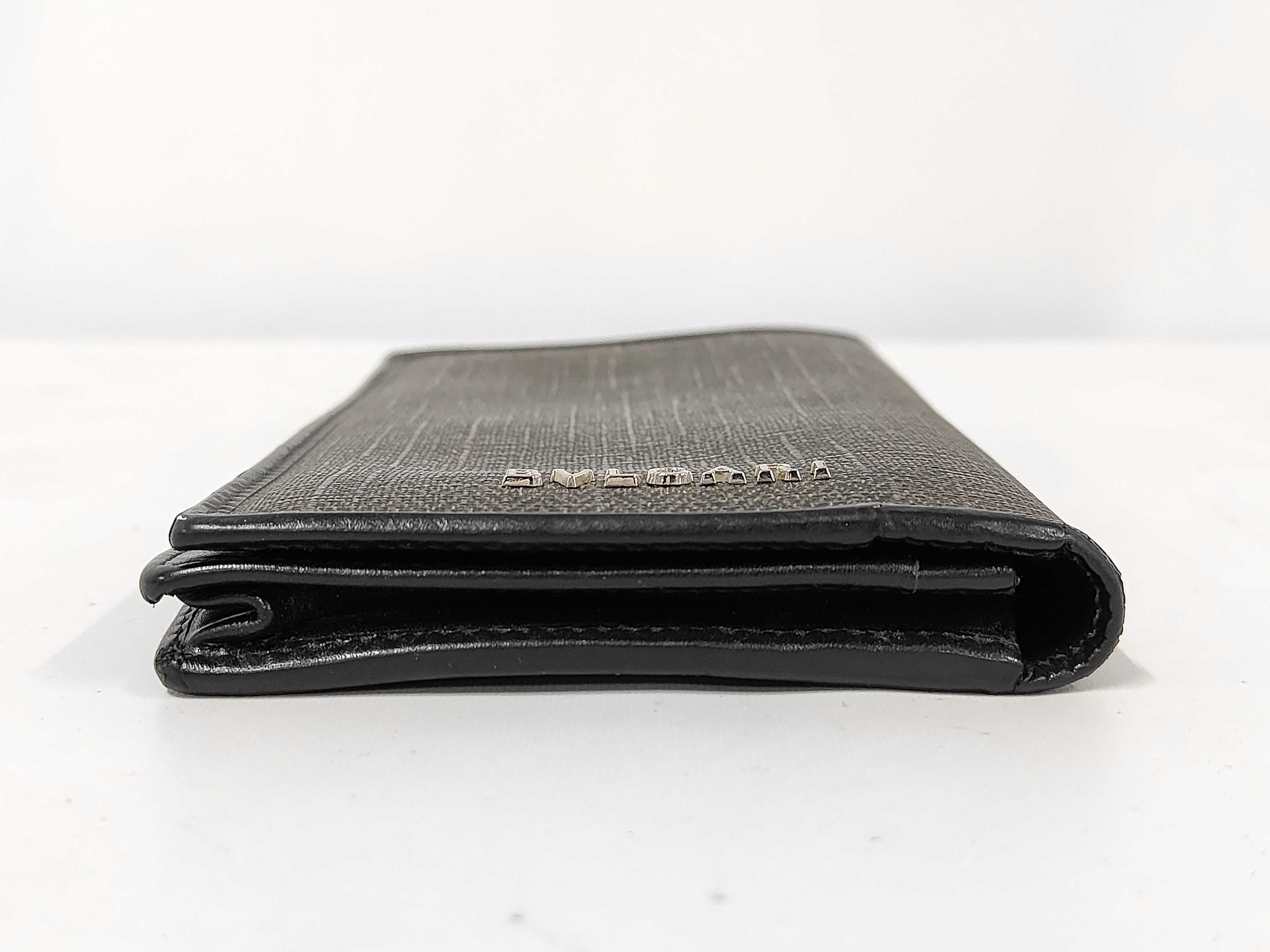 Bulgari Logo PVC Long Wallet — view 5