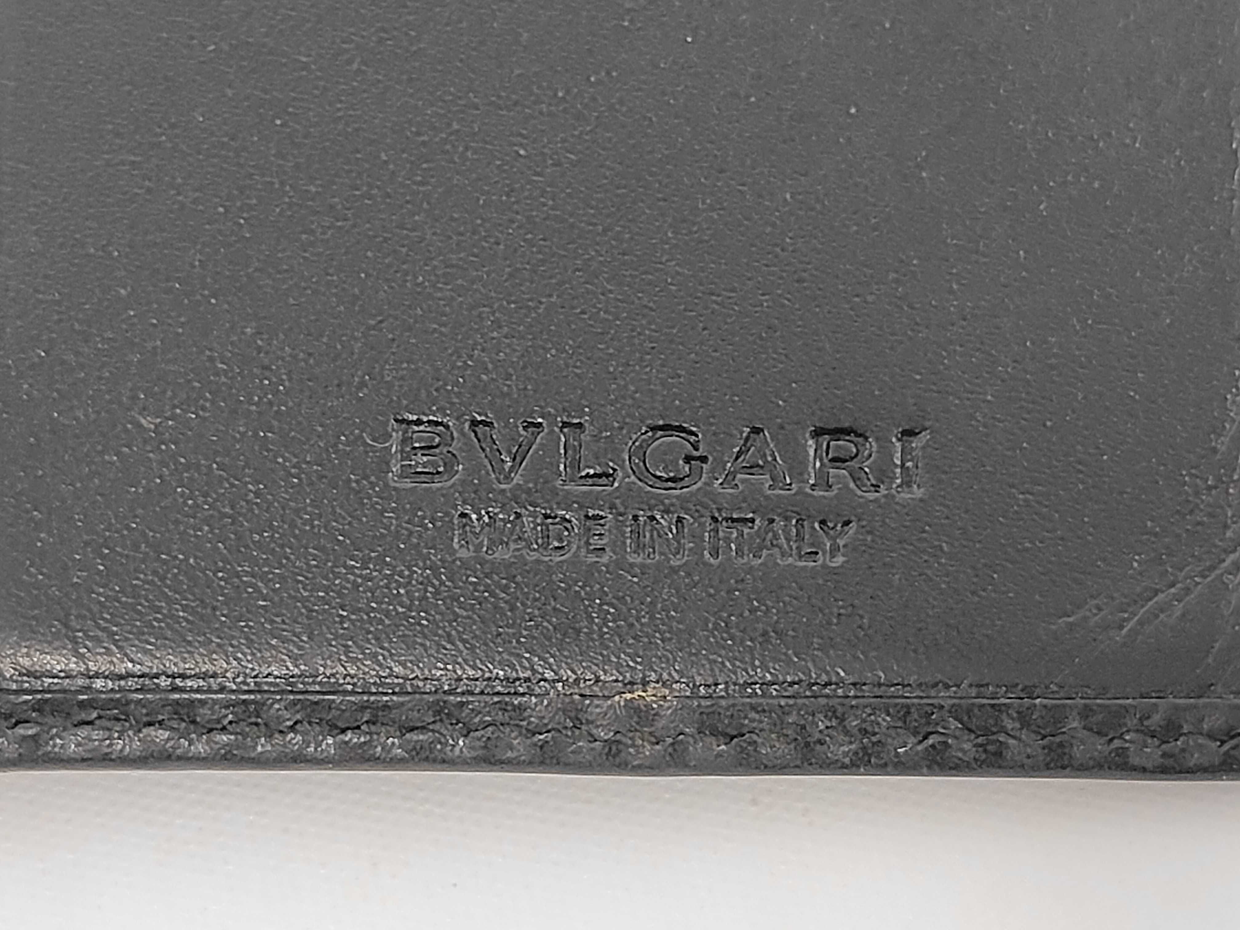 Bulgari Logo PVC Long Wallet — view 9