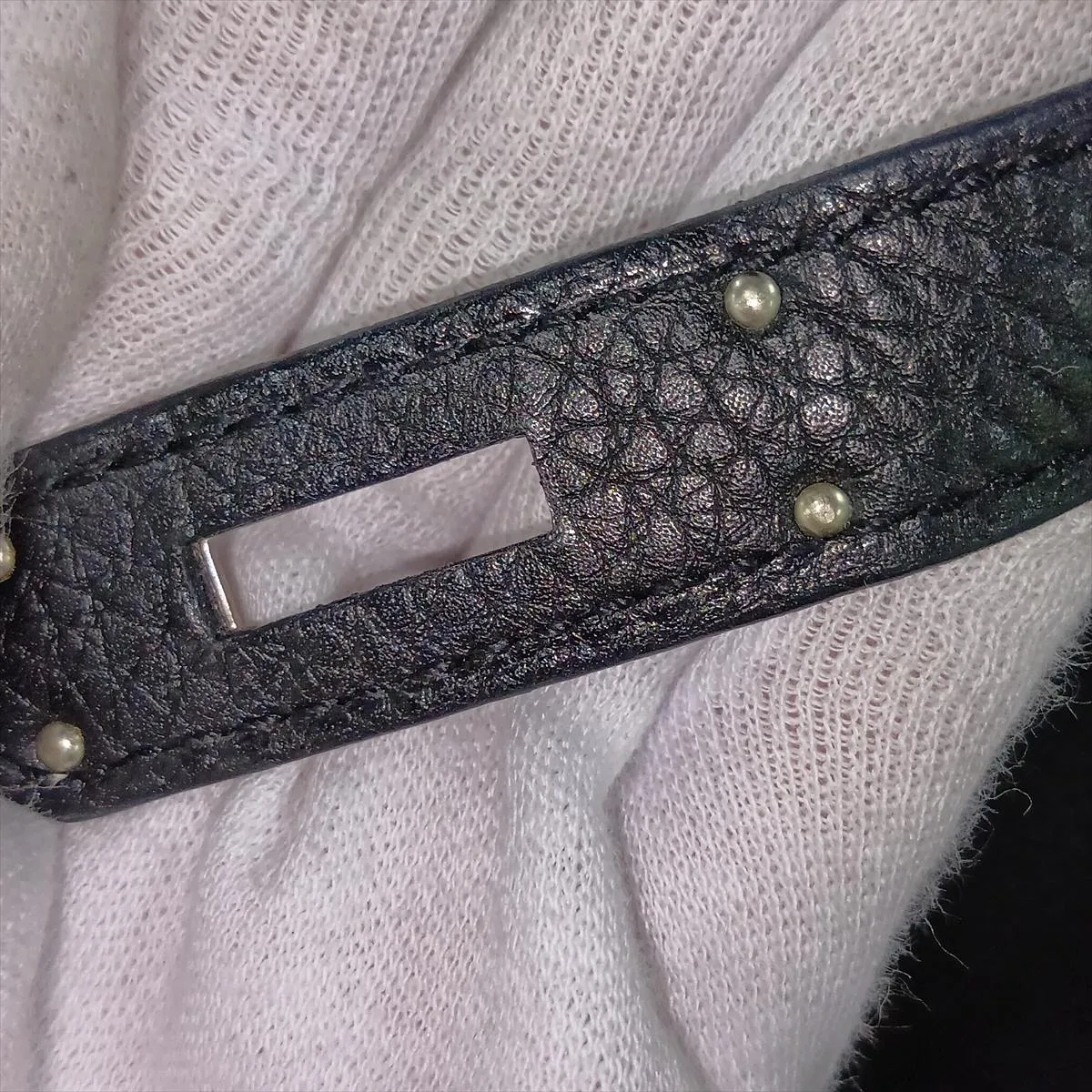 [Individually packaged] Hermes Birkin 30 Letournée Togo Black Gold Hardware M: 2009 — view 14
