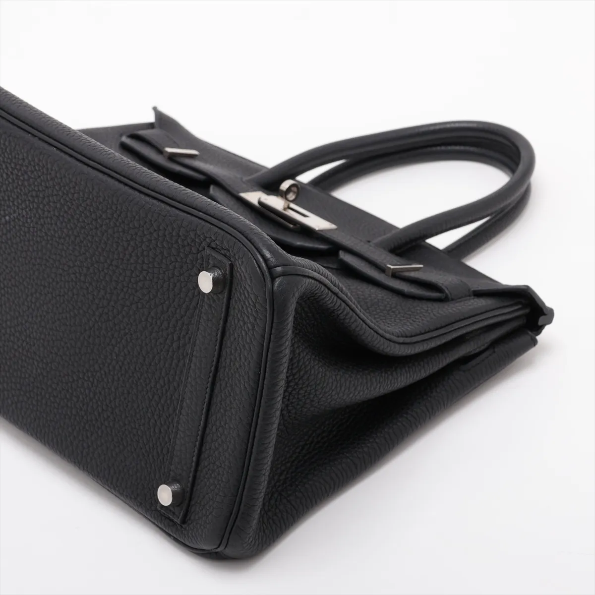 [Individually packaged] Hermes Birkin 30 Letournée Togo Black Gold Hardware M: 2009 — view 3