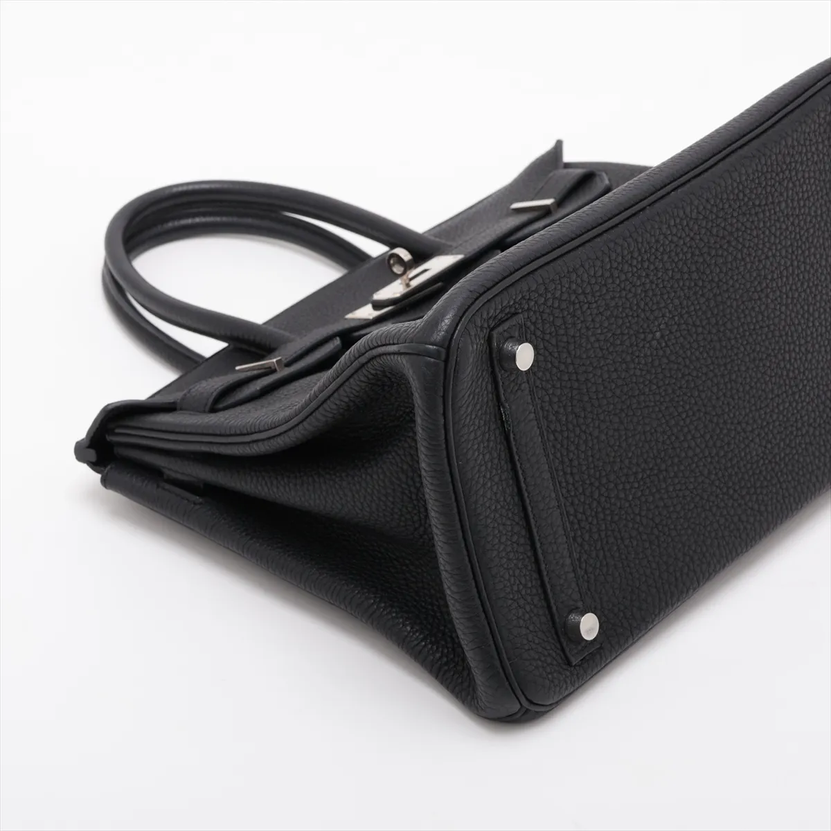 [Individually packaged] Hermes Birkin 30 Letournée Togo Black Gold Hardware M: 2009 — view 4