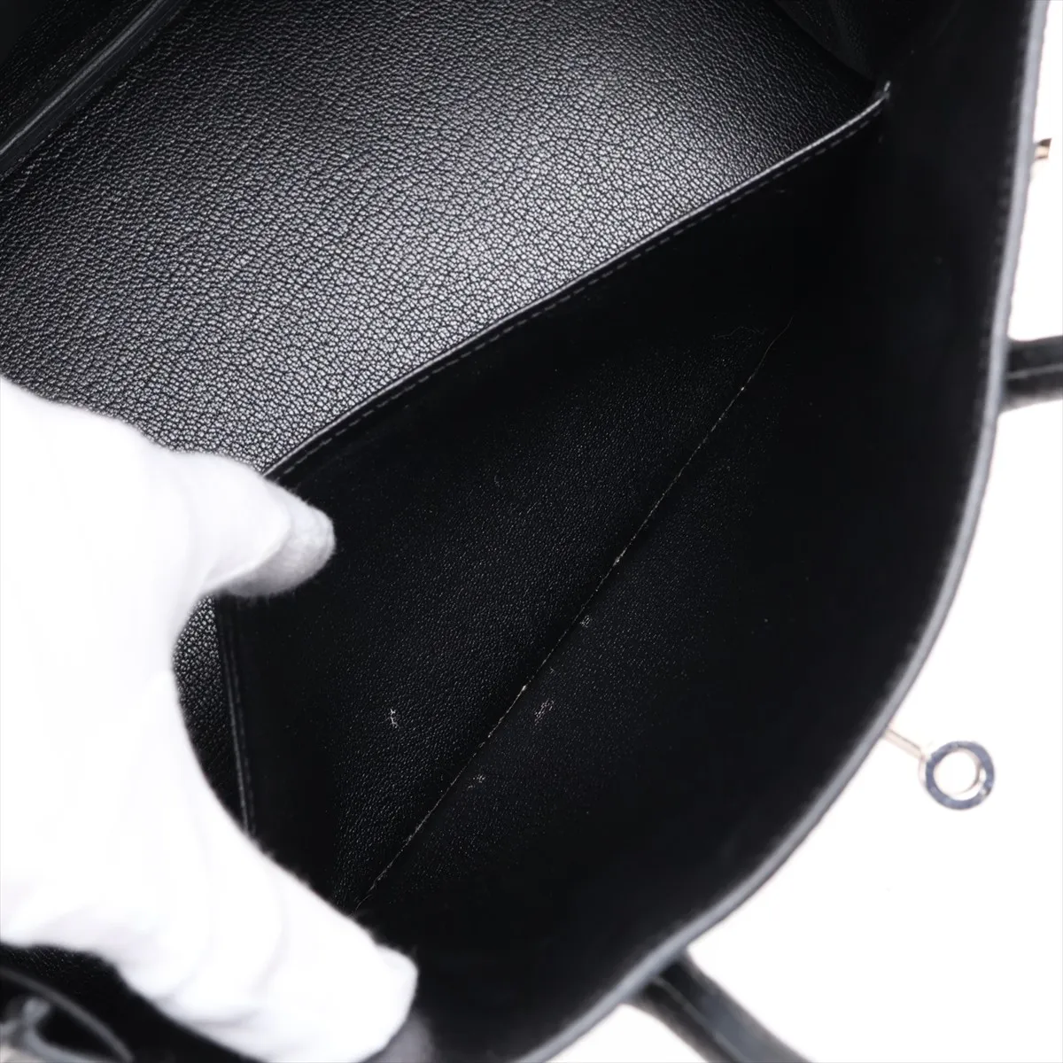 [Individually packaged] Hermes Birkin 30 Letournée Togo Black Gold Hardware M: 2009 — view 8