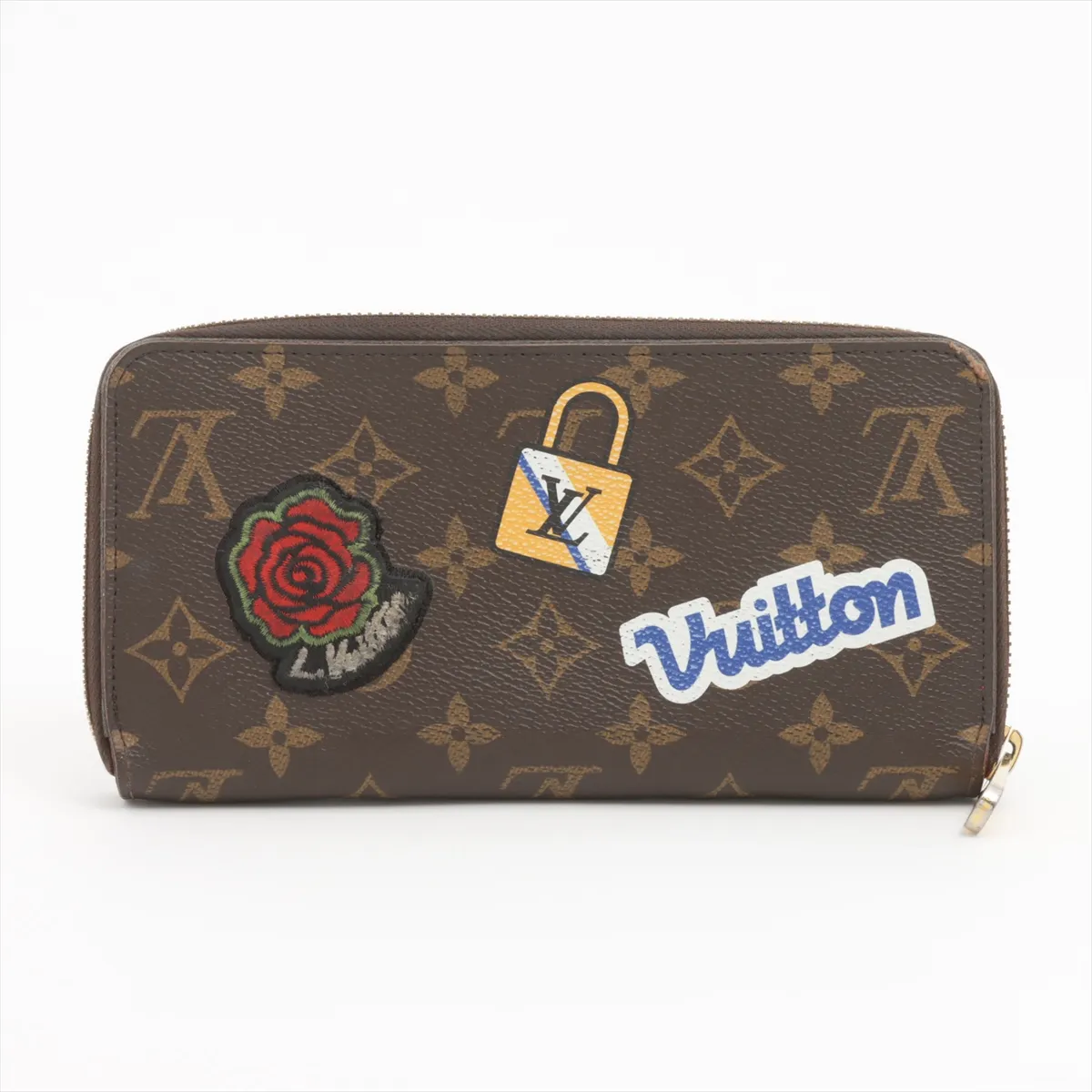 Monogram Zippy Wallet M63392 CA3118 Brown Round Zip Wallet — view 2