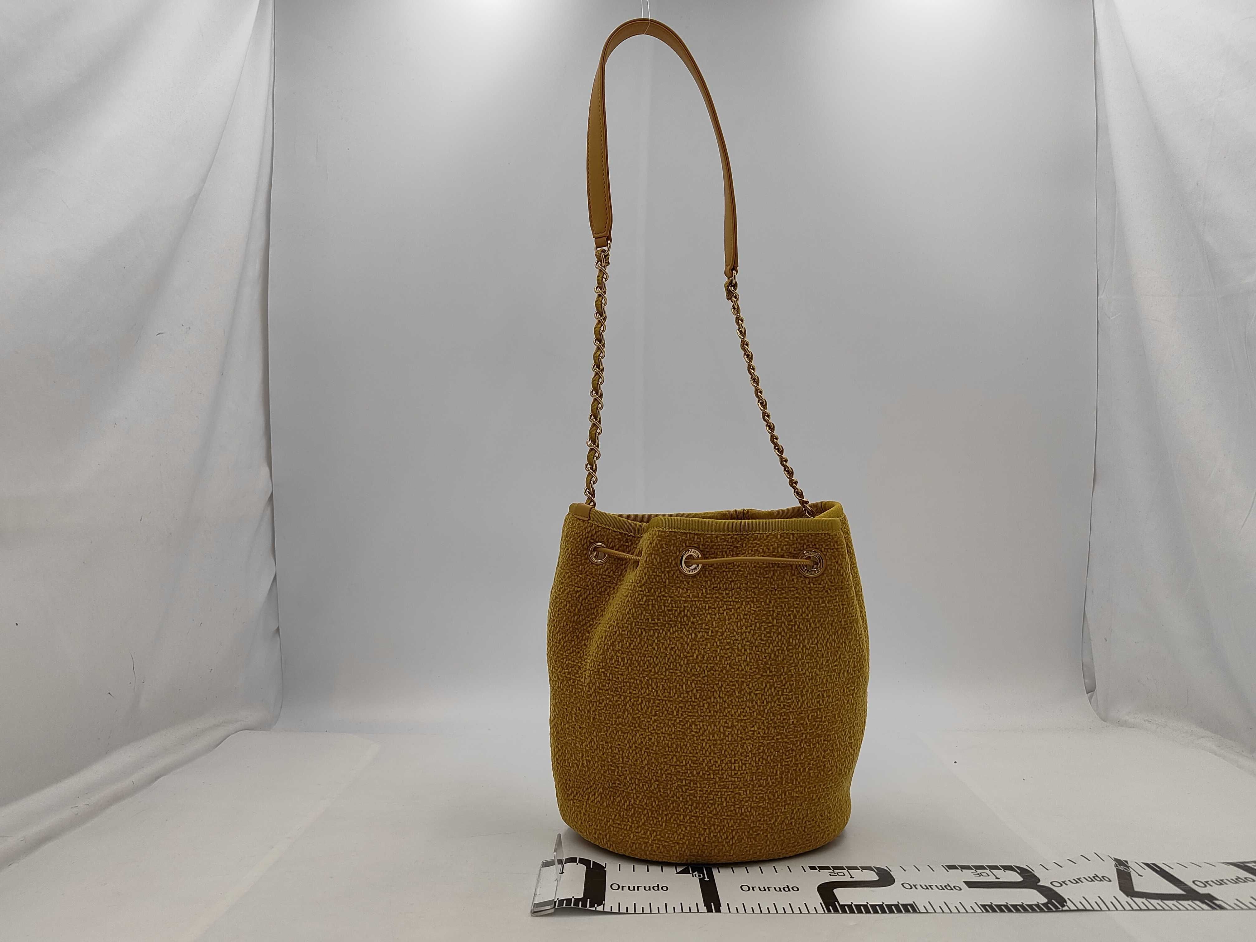 Deauville Bucket Bag (Yellow) Shoulder Bag — view 2
