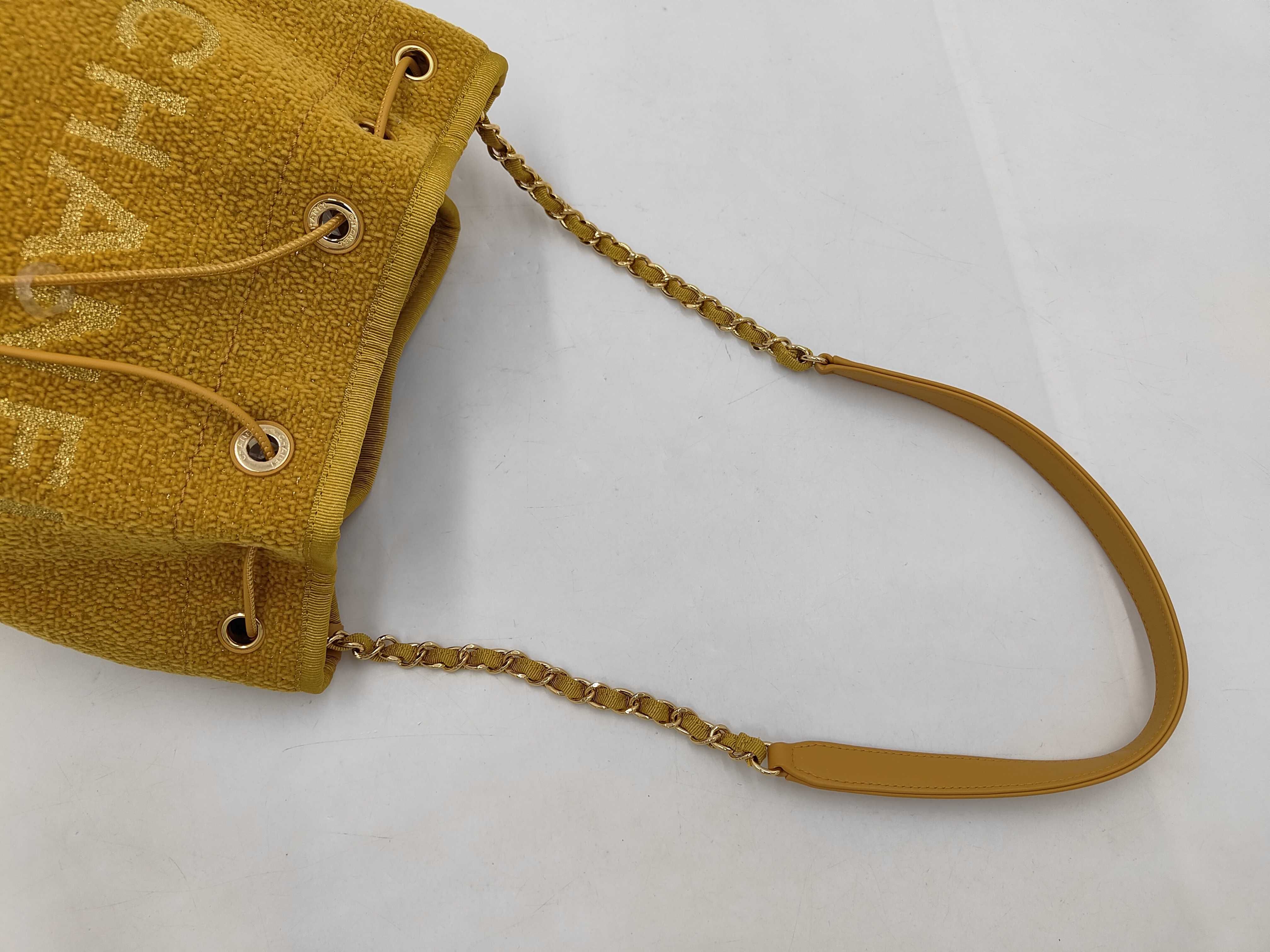 Deauville Bucket Bag (Yellow) Shoulder Bag — view 3