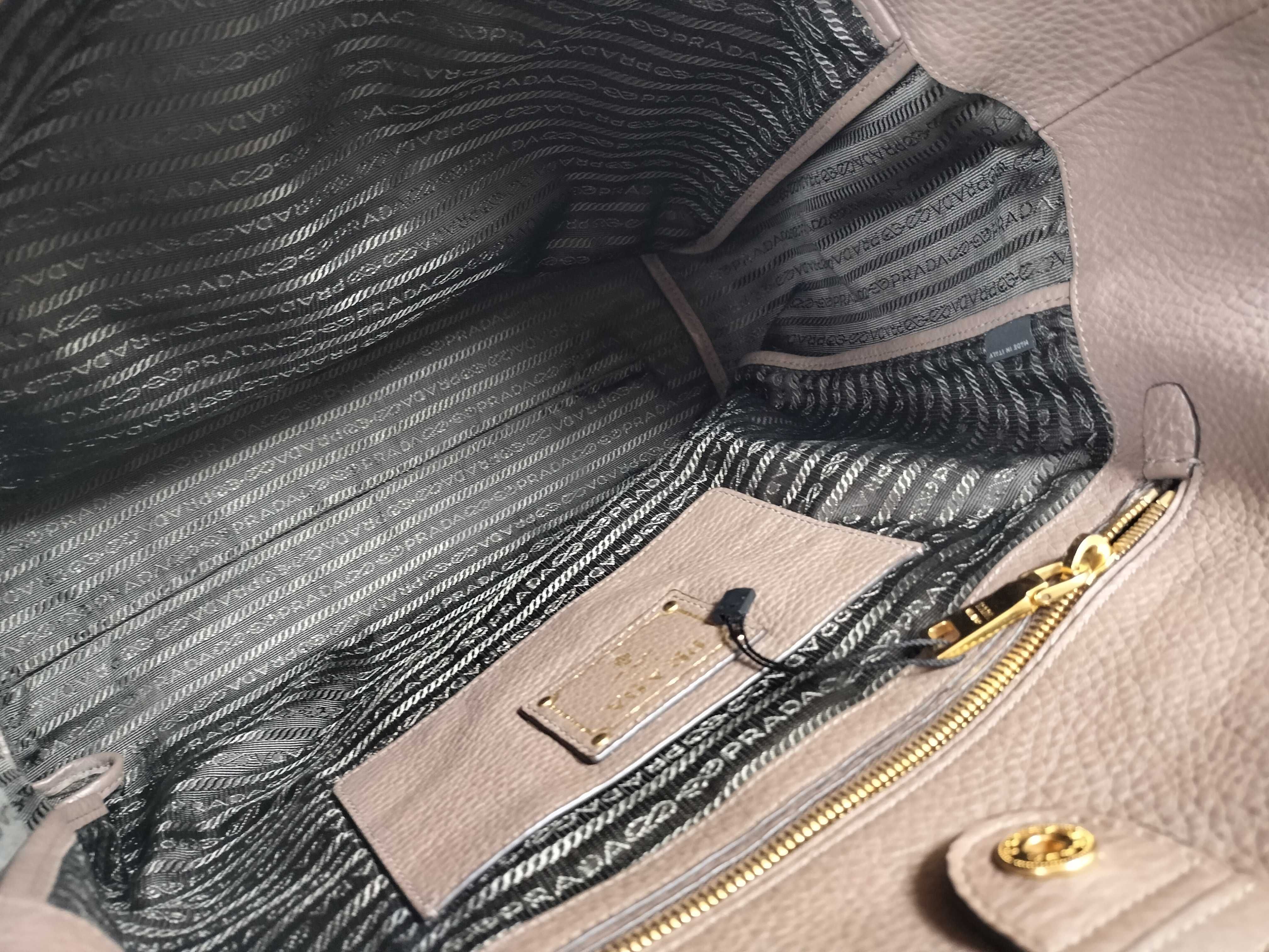 Vitello Daino Zip Bag Tote Bag — view 8