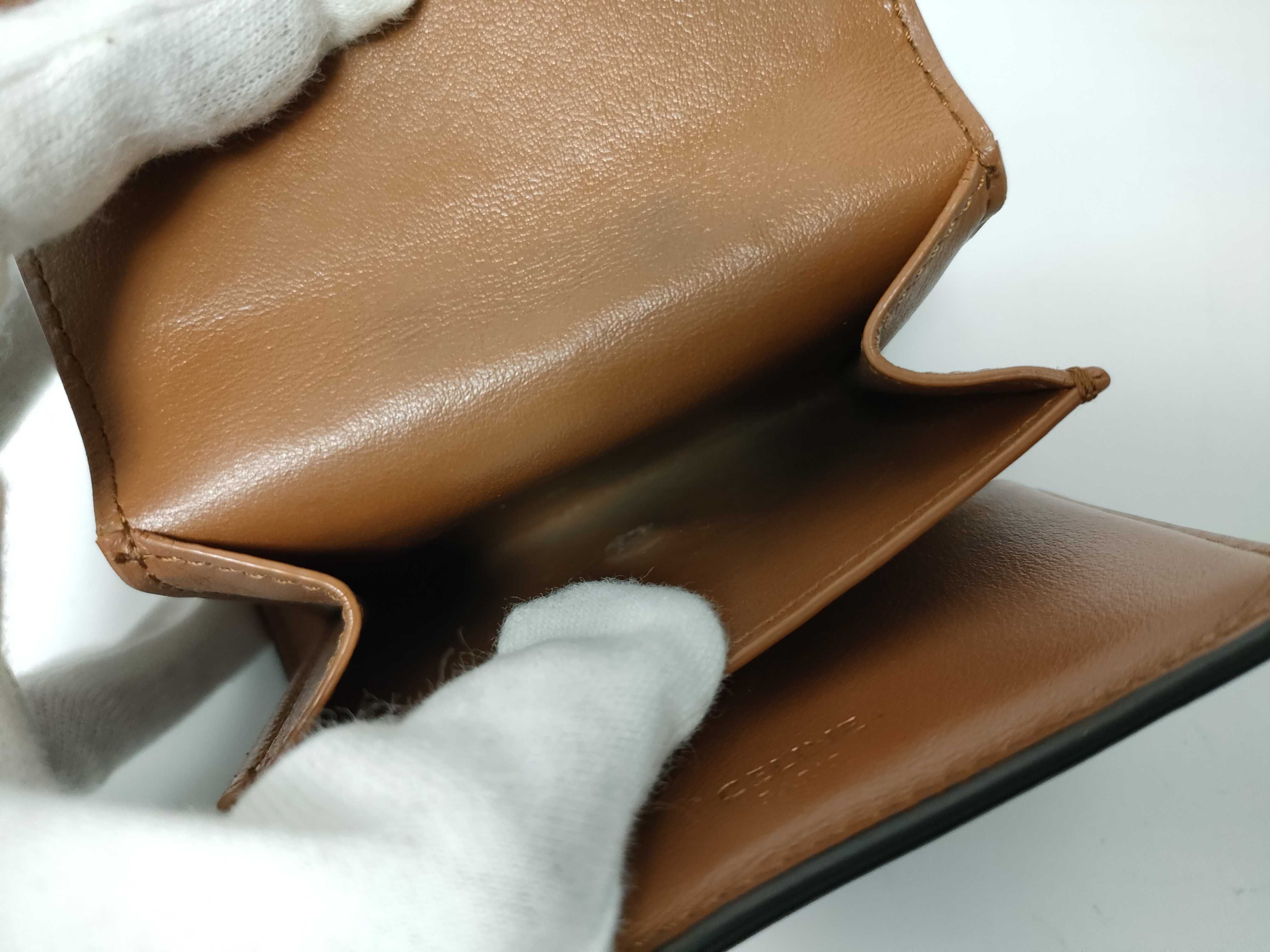 Small Trifold Wallet 16, Tri-fold Wallet, Calfskin, Brown, W-FG-523 — view 11