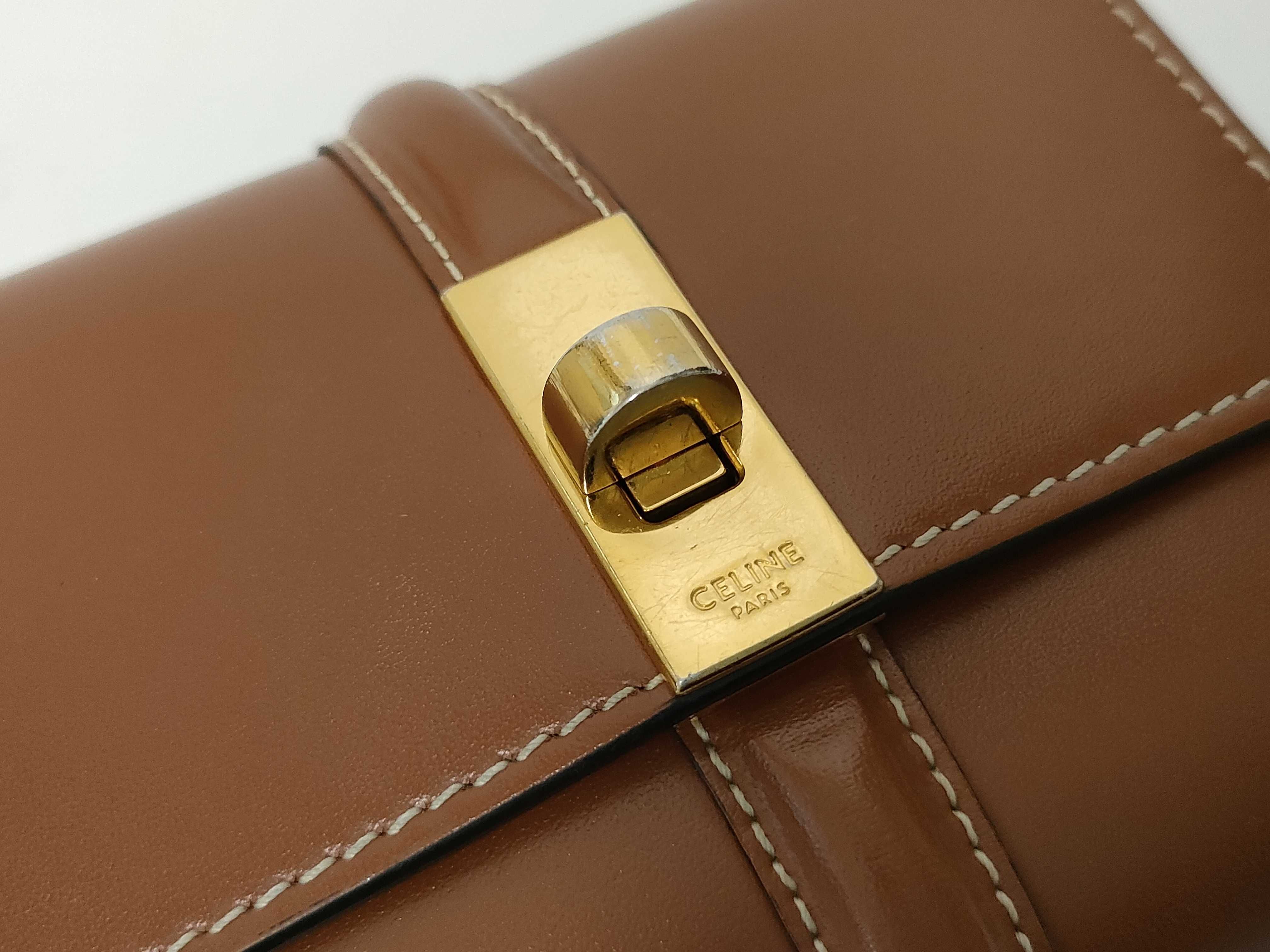 Small Trifold Wallet 16, Tri-fold Wallet, Calfskin, Brown, W-FG-523 — view 7