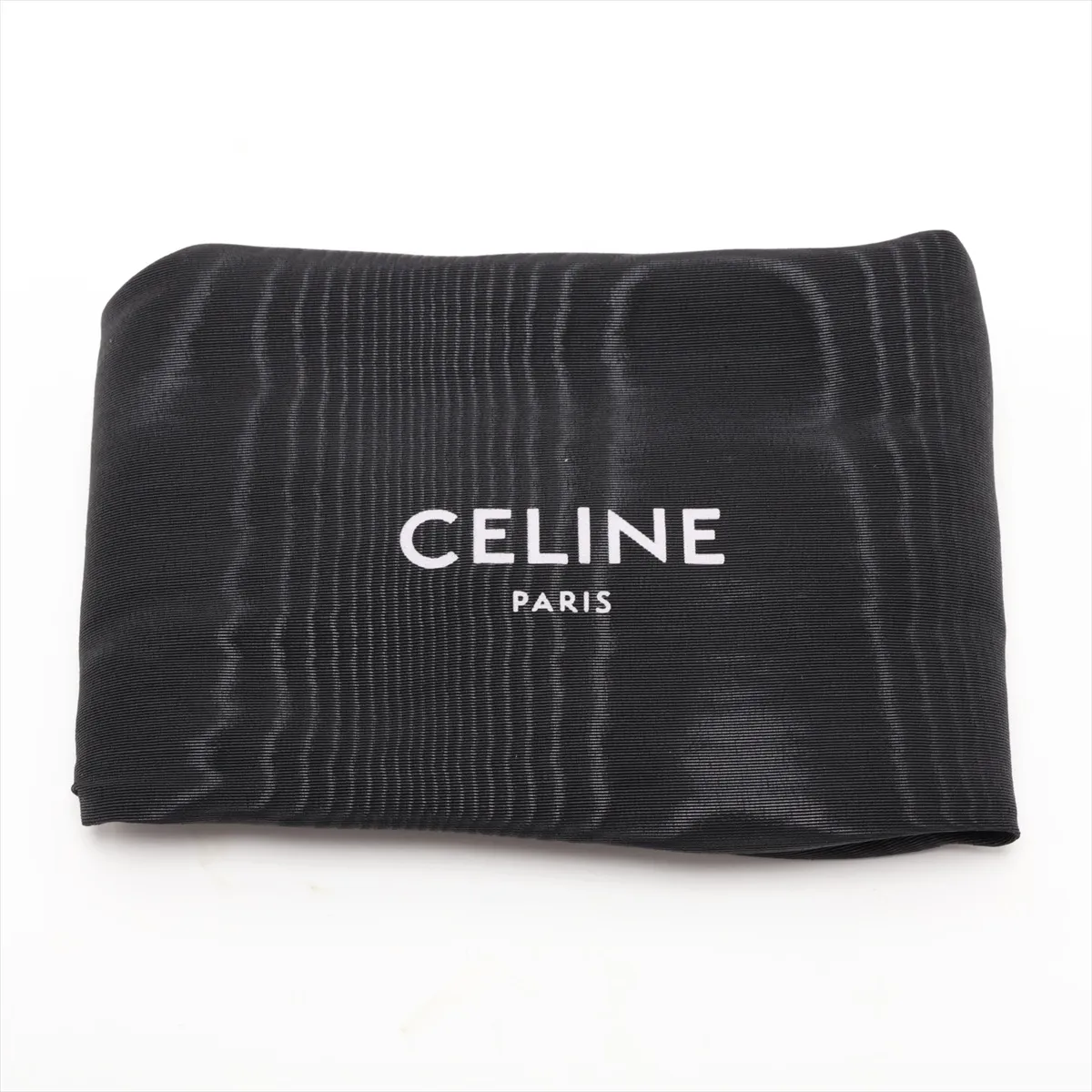 Triomphe Teen Nino Leather 2-Way Handbag, Black — view 14