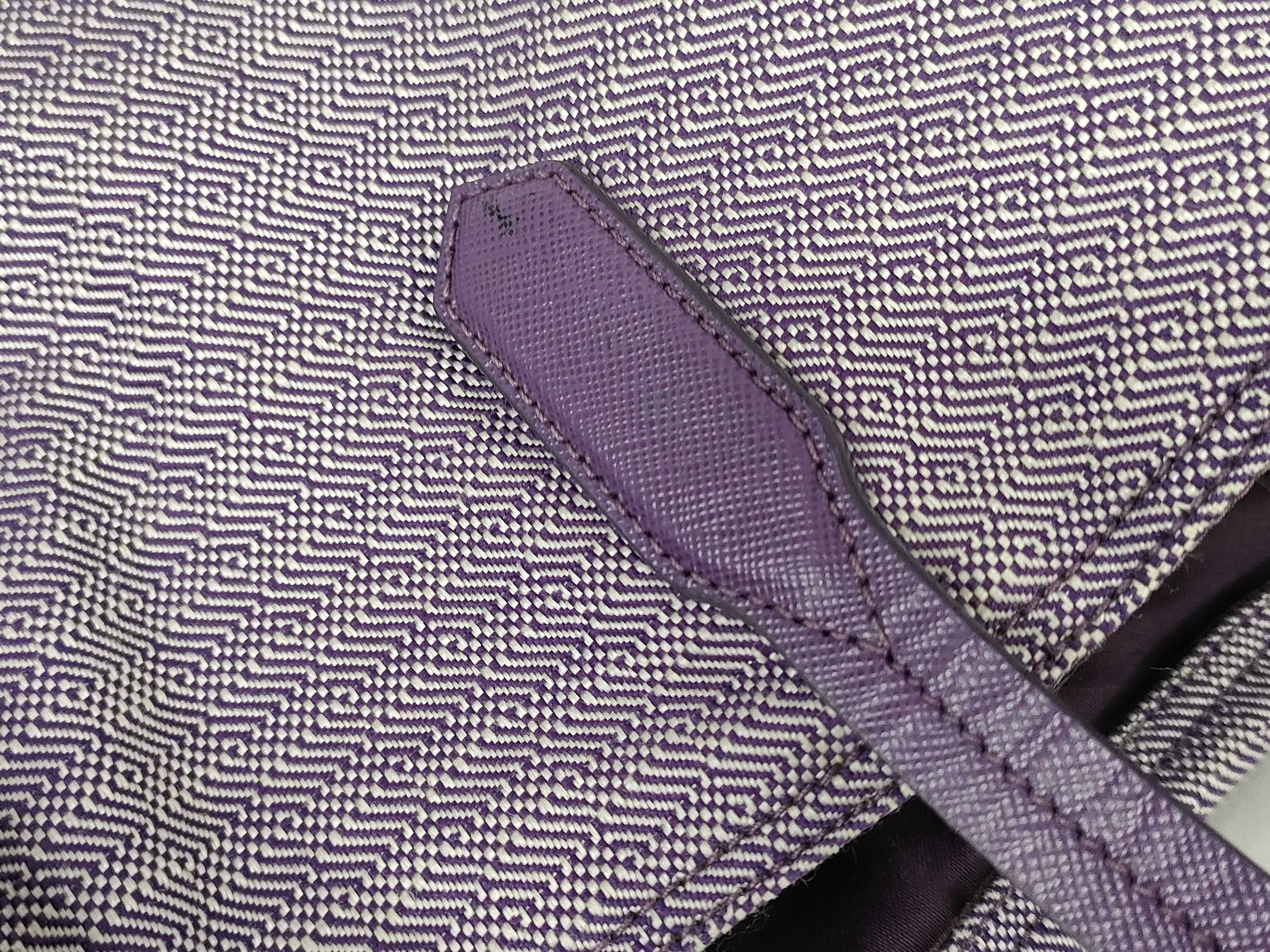 tote bag with triangular logo — view 5