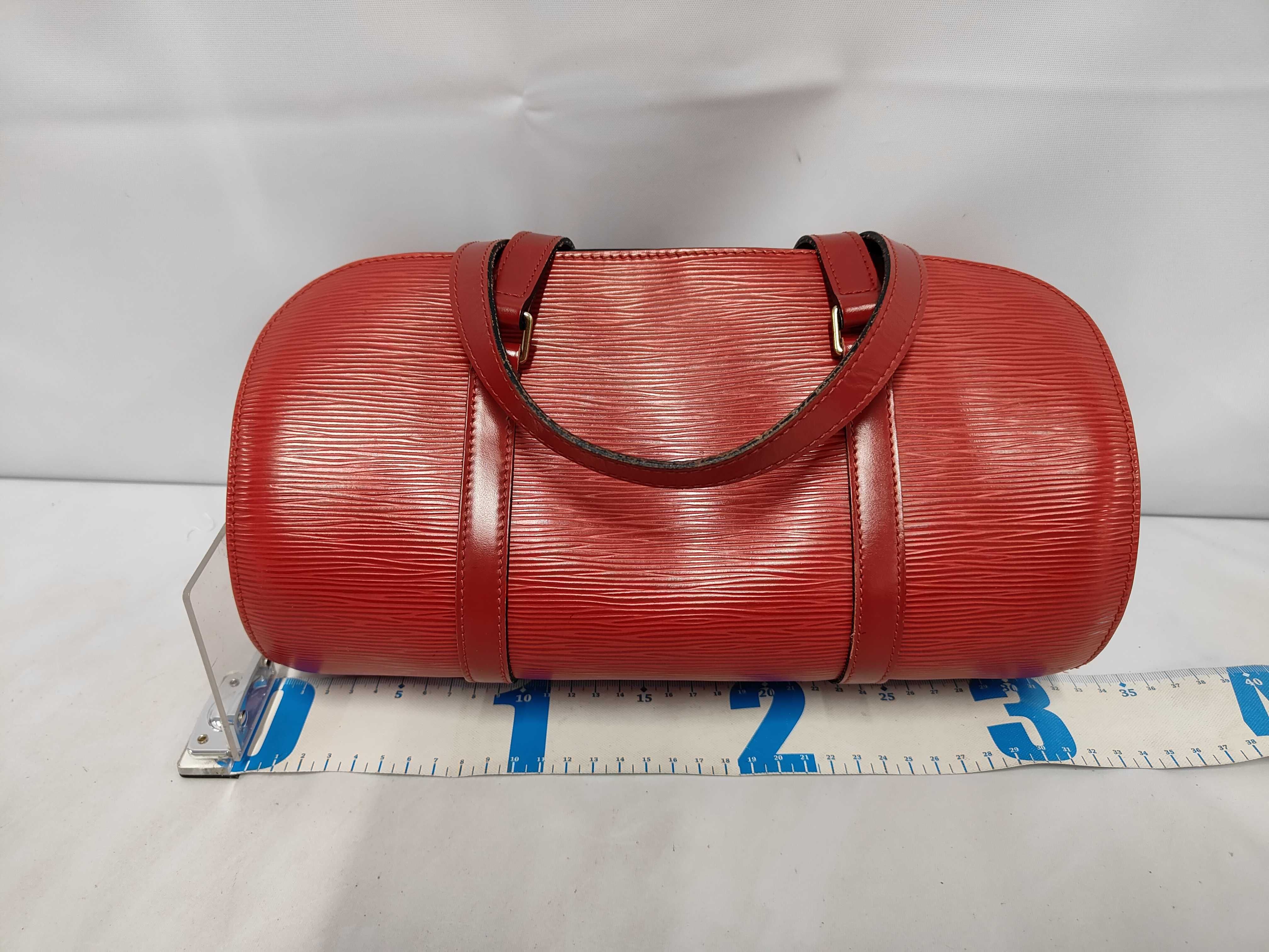 LV Soufflot Epi Red Bag — view 2