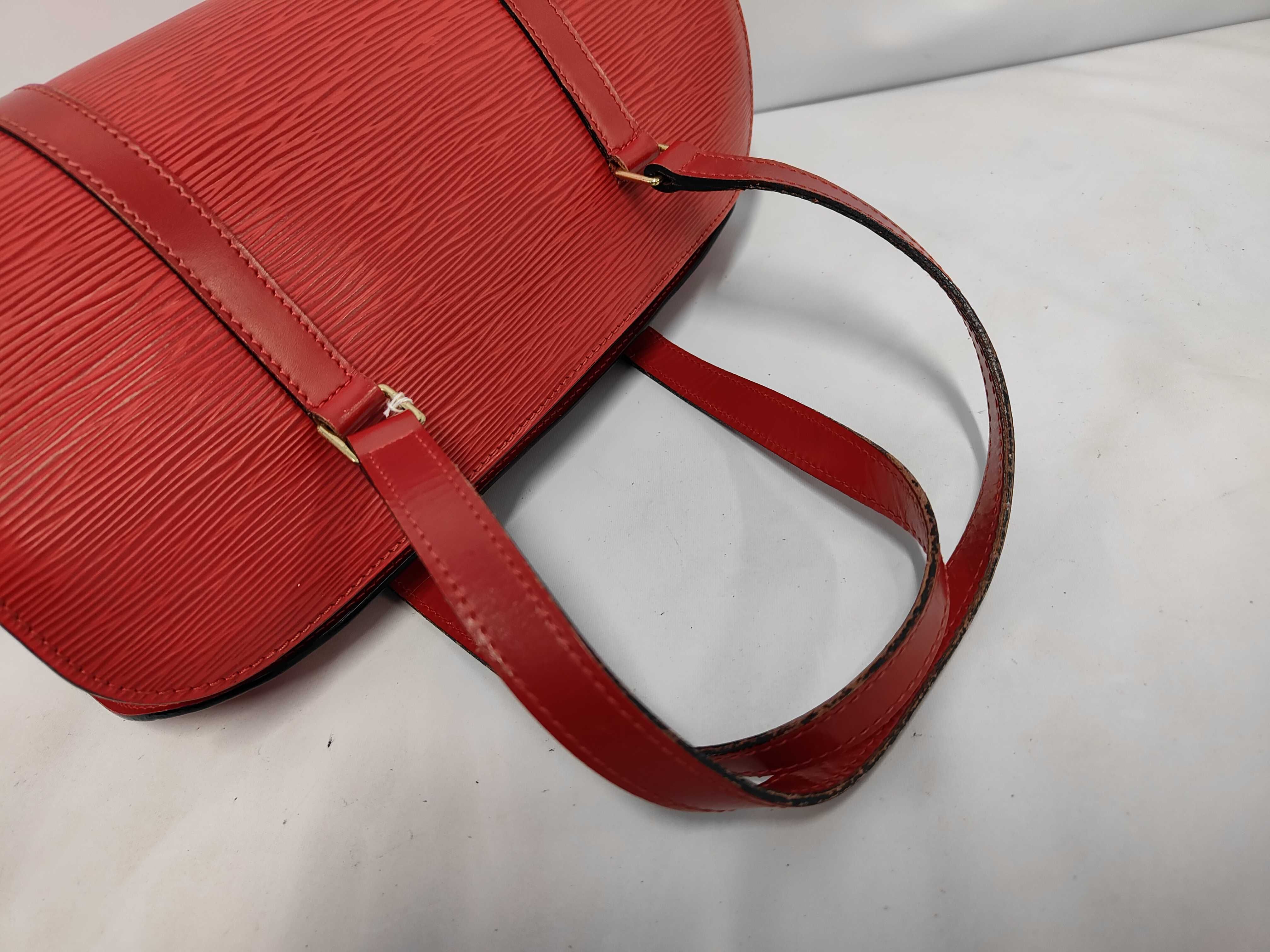 LV Soufflot Epi Red Bag — view 5
