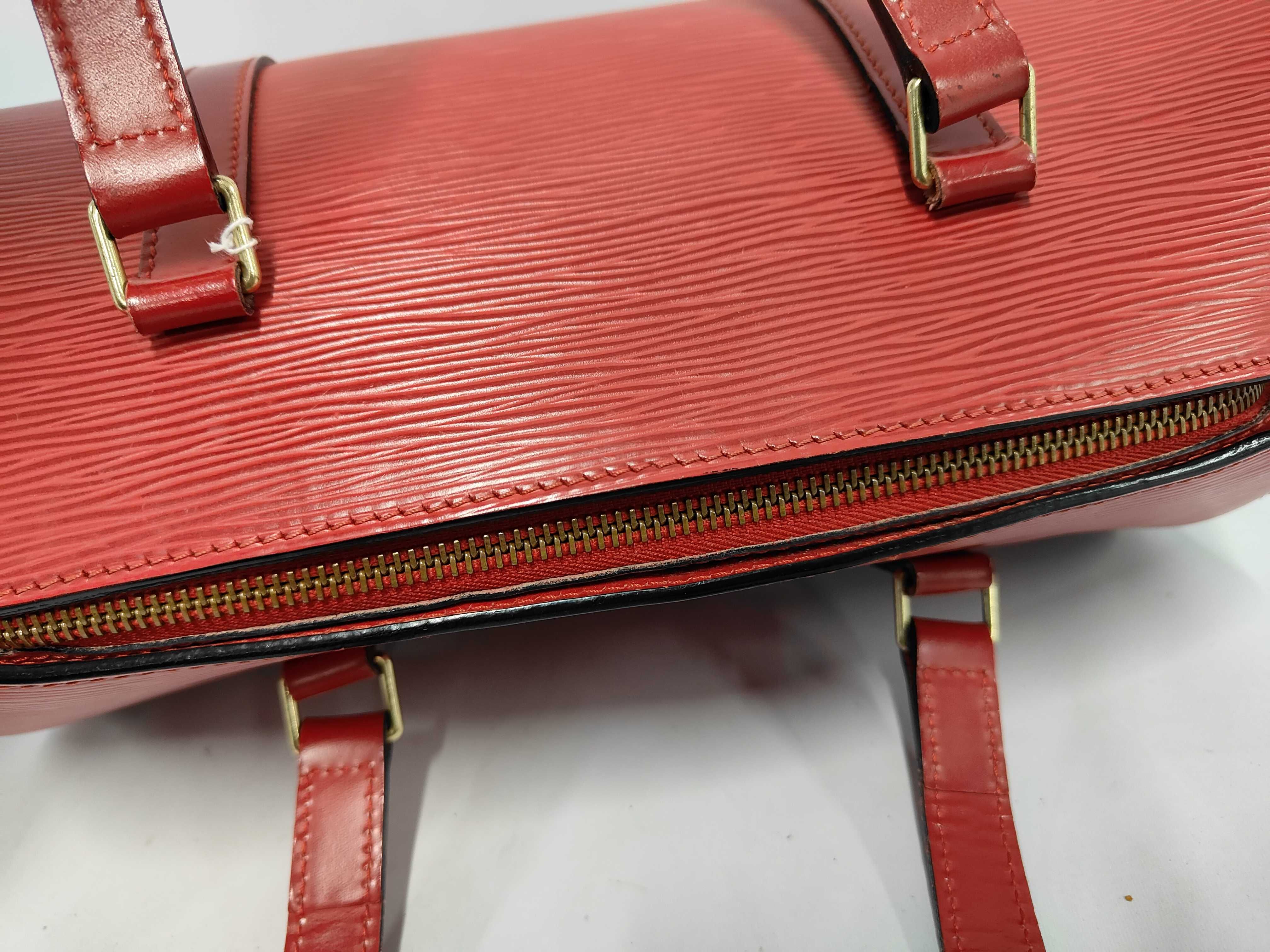 LV Soufflot Epi Red Bag — view 8