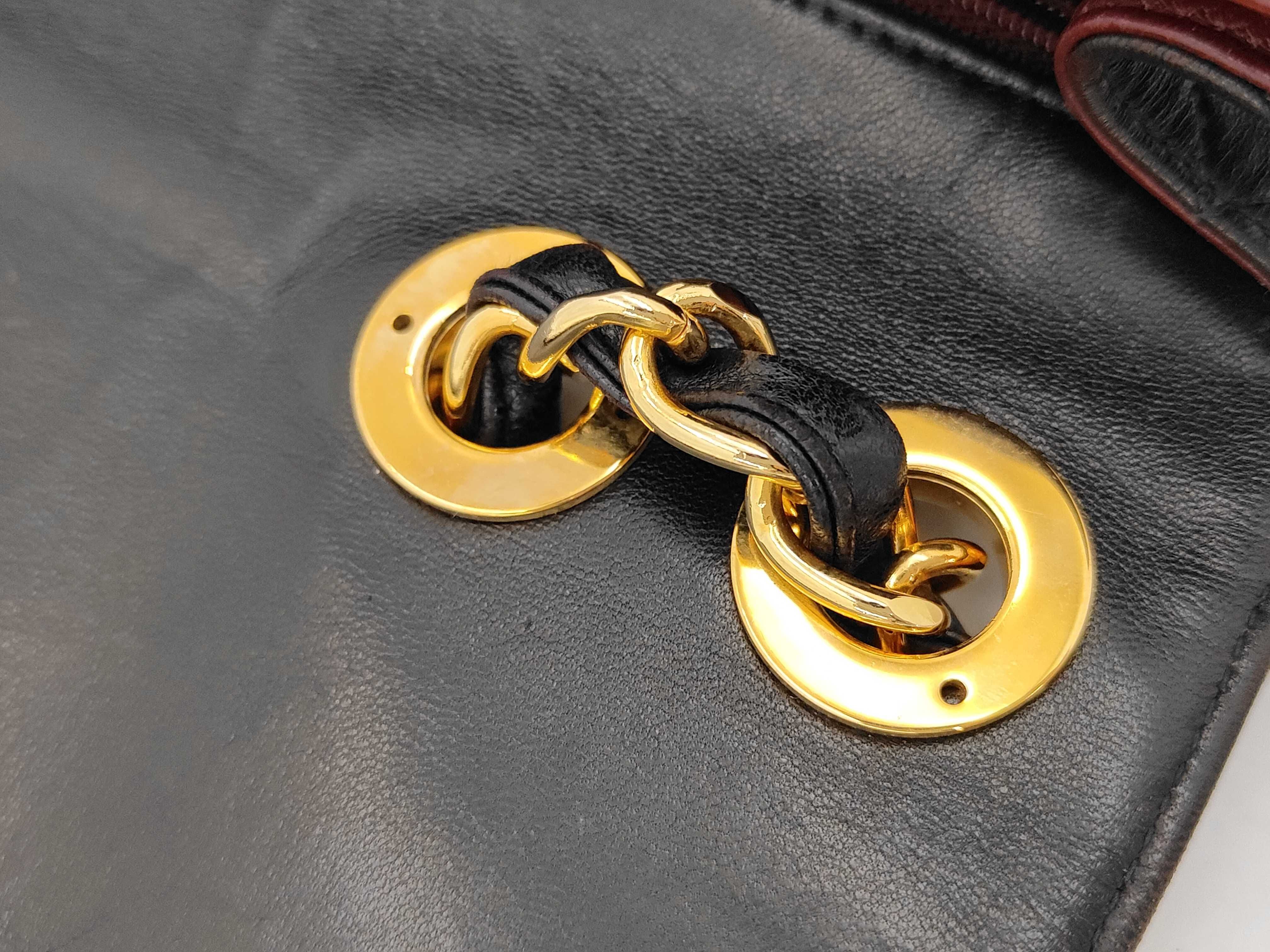 Matelassé Lambskin Double Chain Shoulder Bag, Black, Series 3, Item Number 3682357 — view 7