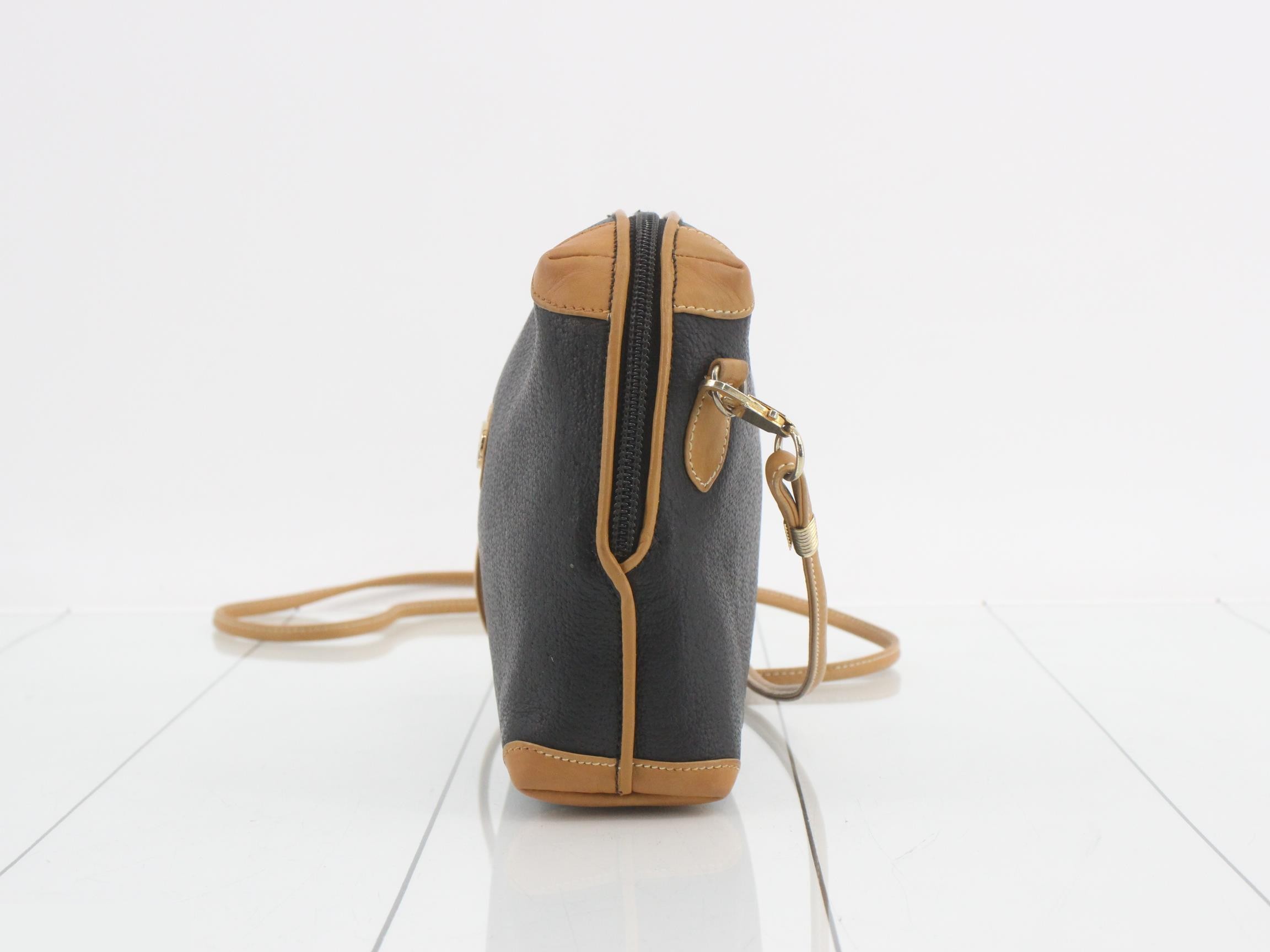 PLUS series leather mini shoulder bag ( — view 3